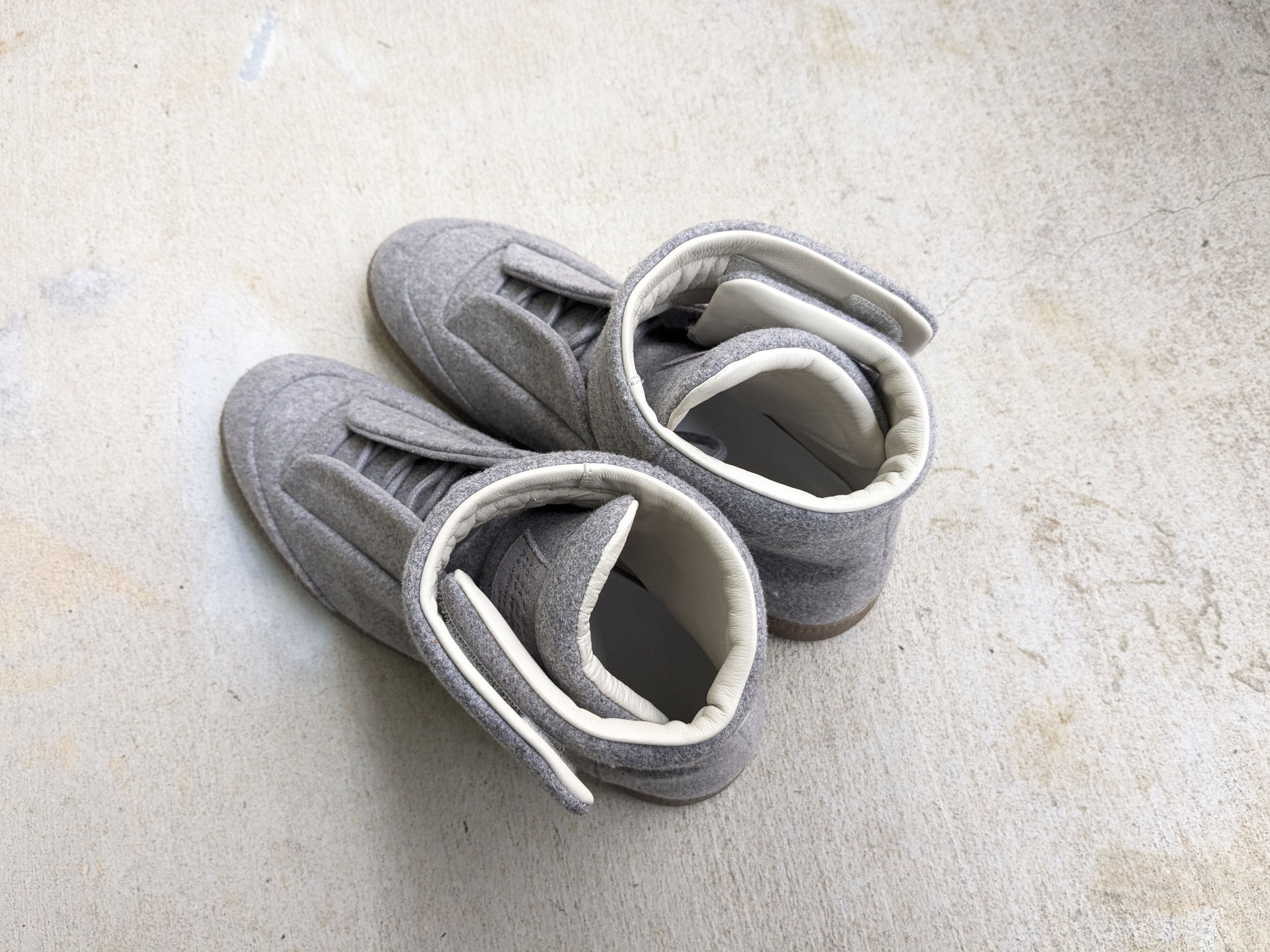 Maison Margiela Maison Margiela Future Gray 8 41 High Tops Wool Size US 8 / EU 41 - 15 Thumbnail