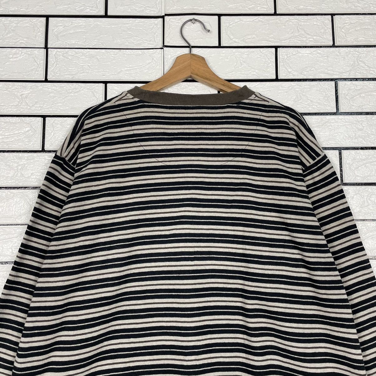 Kansai Yamamoto Kansai Yamamoto Homme Striped Sweatshirt Size US L / EU 52-54 / 3 - 8 Thumbnail