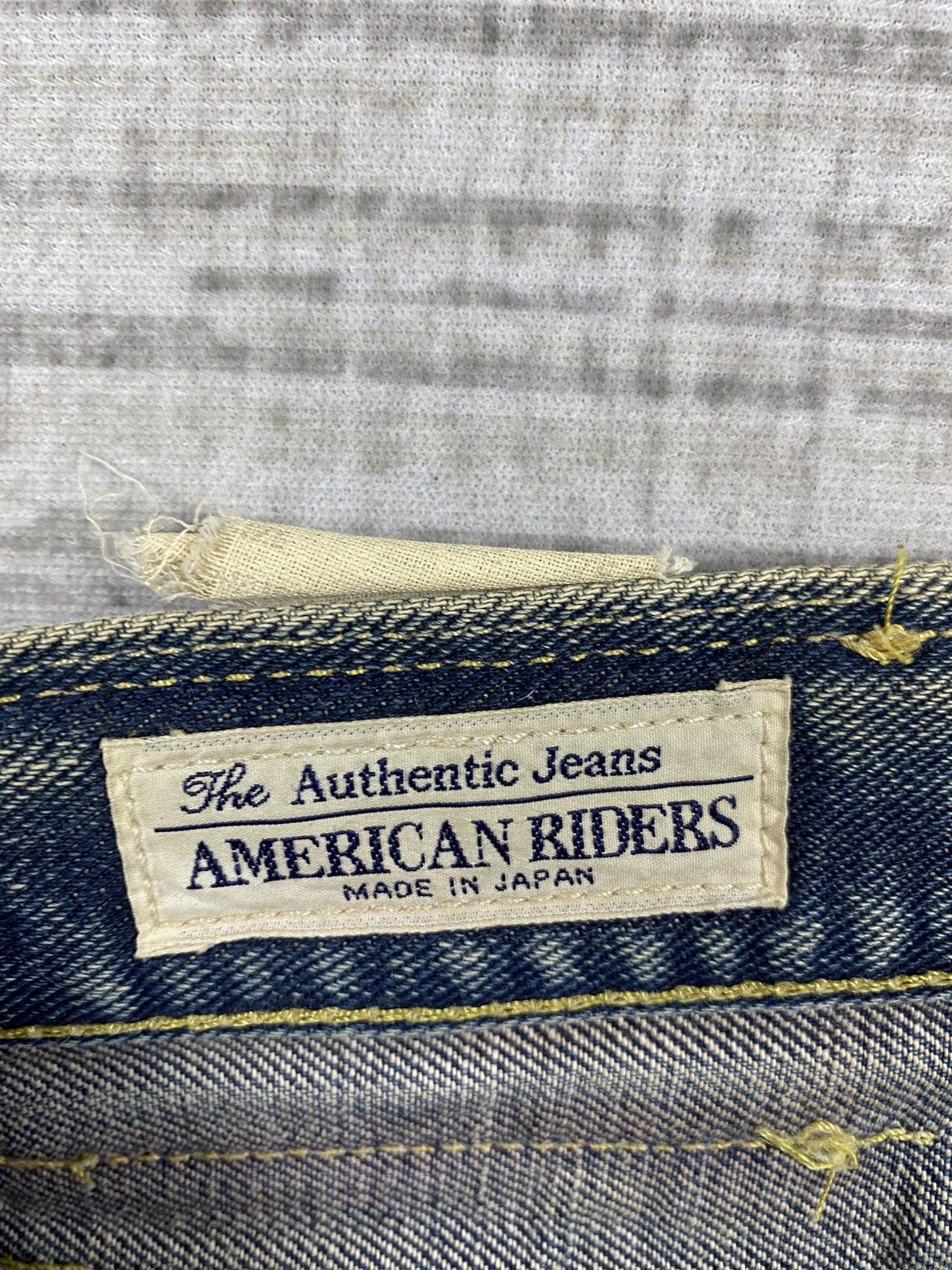 Lee × Vintage Vintage 90s Lee Japan Mud Wash Bootcut Distressed Denim Pant Size US 37 - 11 Thumbnail