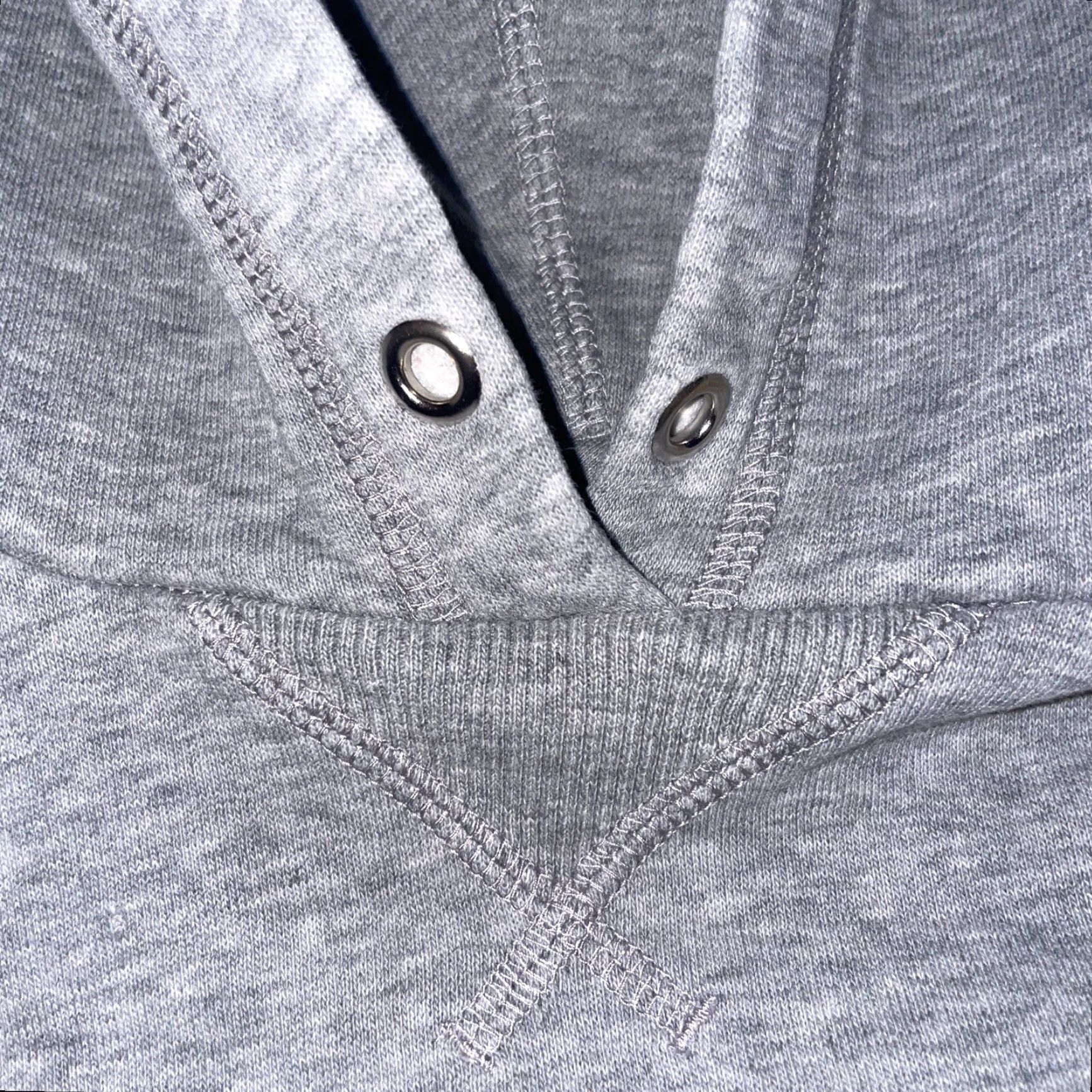 Nike Nike Hoodie Mens Medium Grey Boxy Fit Embroidered Check Sweatshirt Size US M / EU 48-50 / 2 - 6 Thumbnail