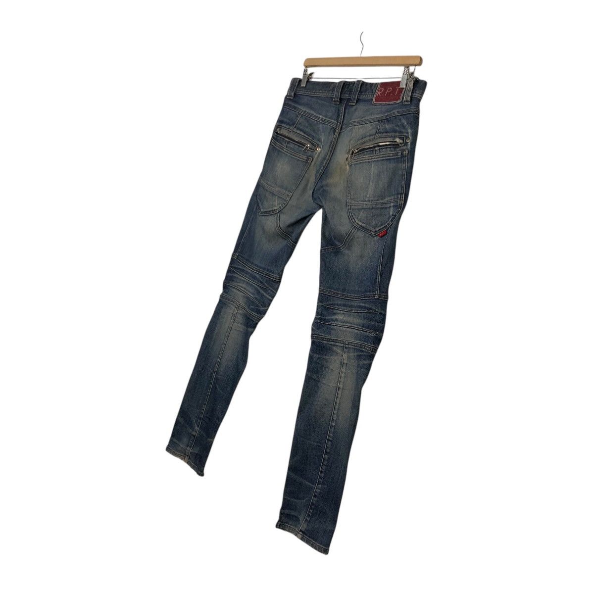 Japanese Brand 📌Vintage Denim Pants Biker Rupert Japan Size US 32 / EU 48 - 13 Thumbnail