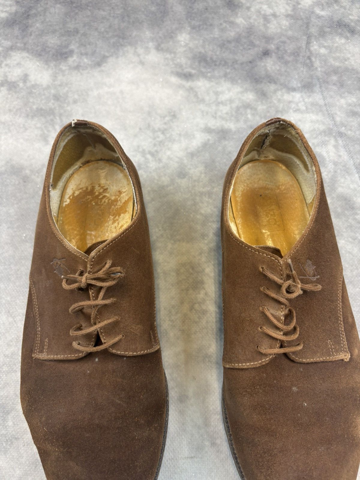Japanese Brand × Kenzo × Vintage Vintage Kenzo Vibram Leather Suede formal boots 90s rare Size US 10 / EU 43 - 5 Thumbnail