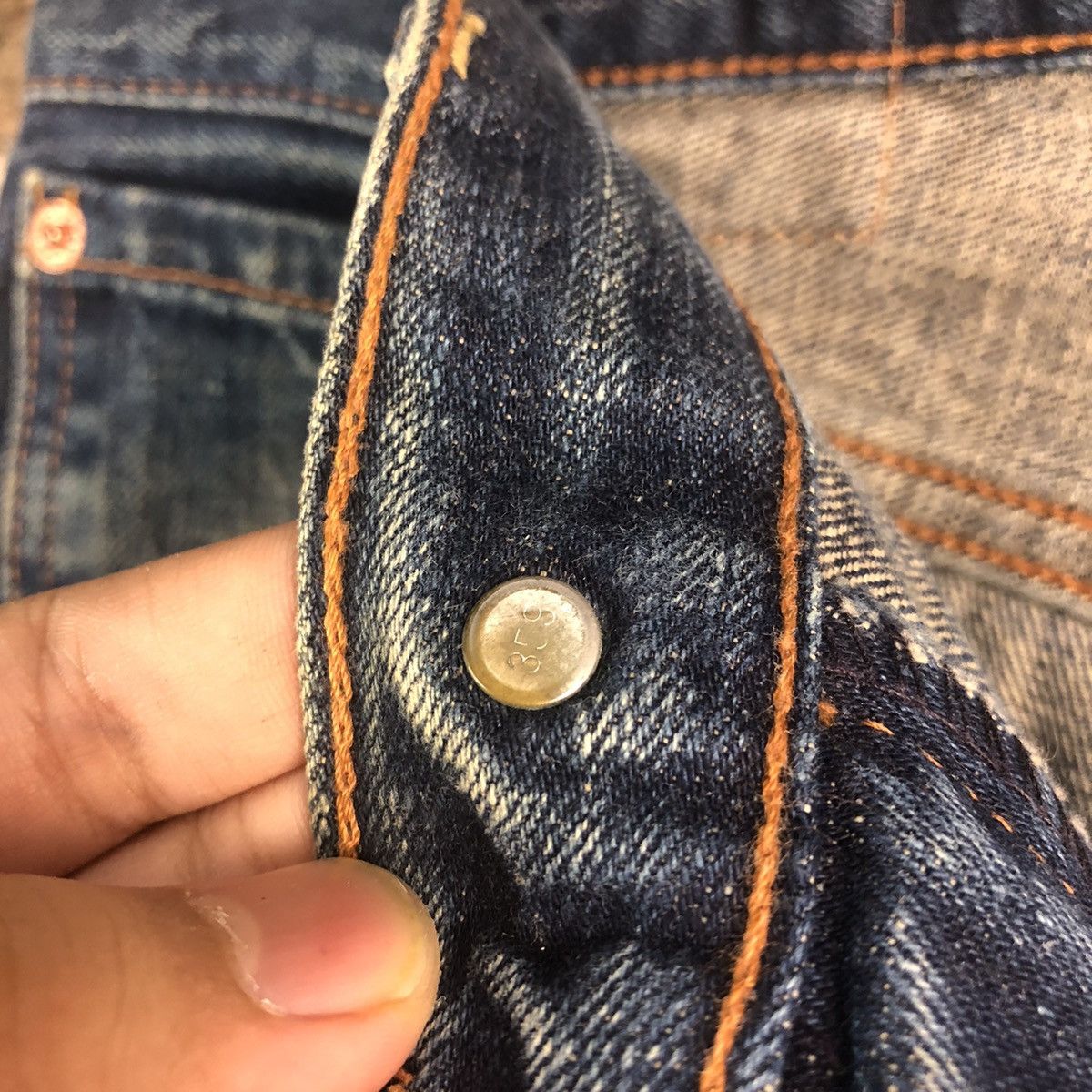 Levi's Levis 503 Blue Denim jeans Pants #A2574 Size US 30 / EU 46 - 14 Thumbnail