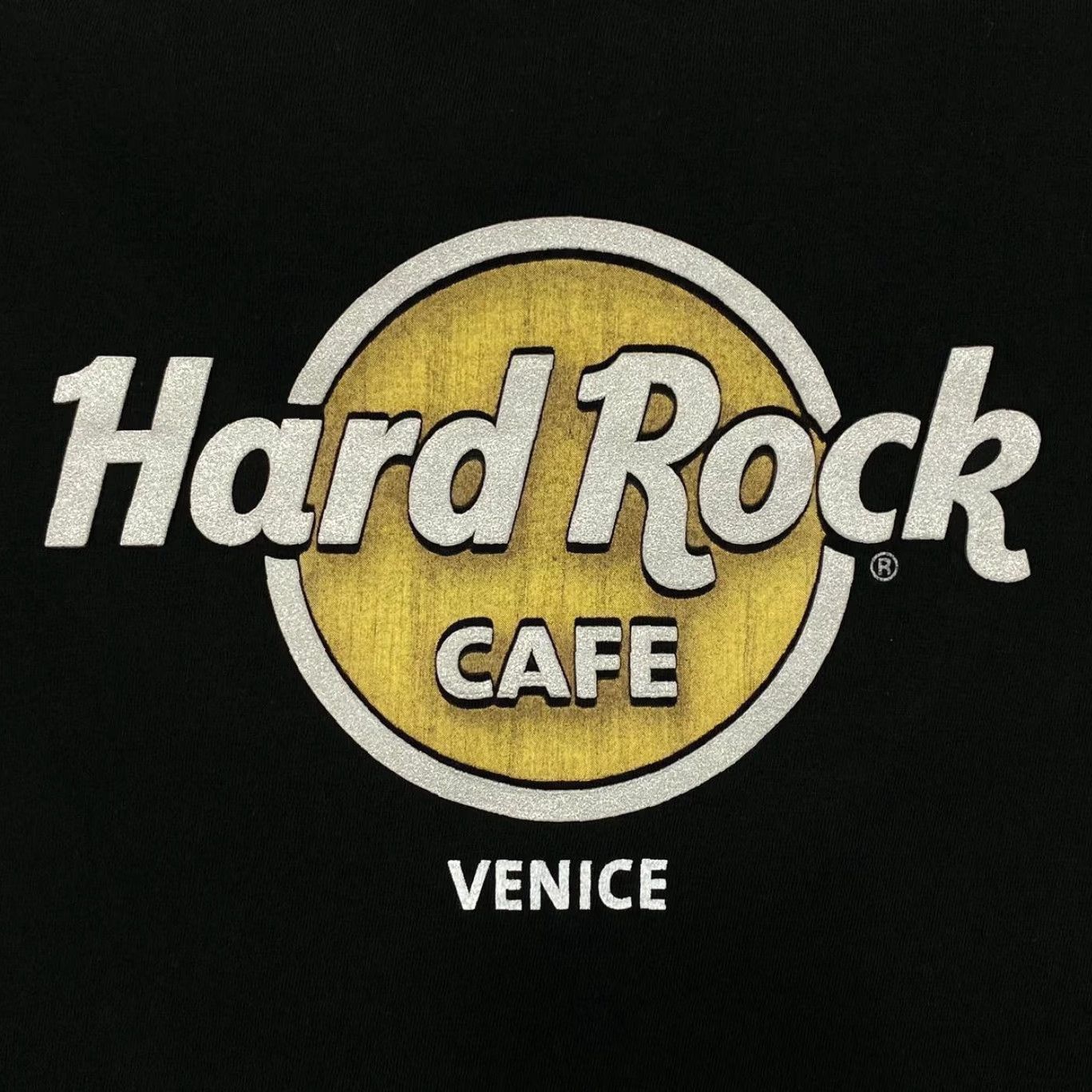Hard Rock Cafe Hard Rock Cafe Venice Souvenir Spellout Graphic Black T-Shirt Small Men Shirt Graphic Print - VG342 Size US S / EU 44-46 / 1 - 5 Thumbnail