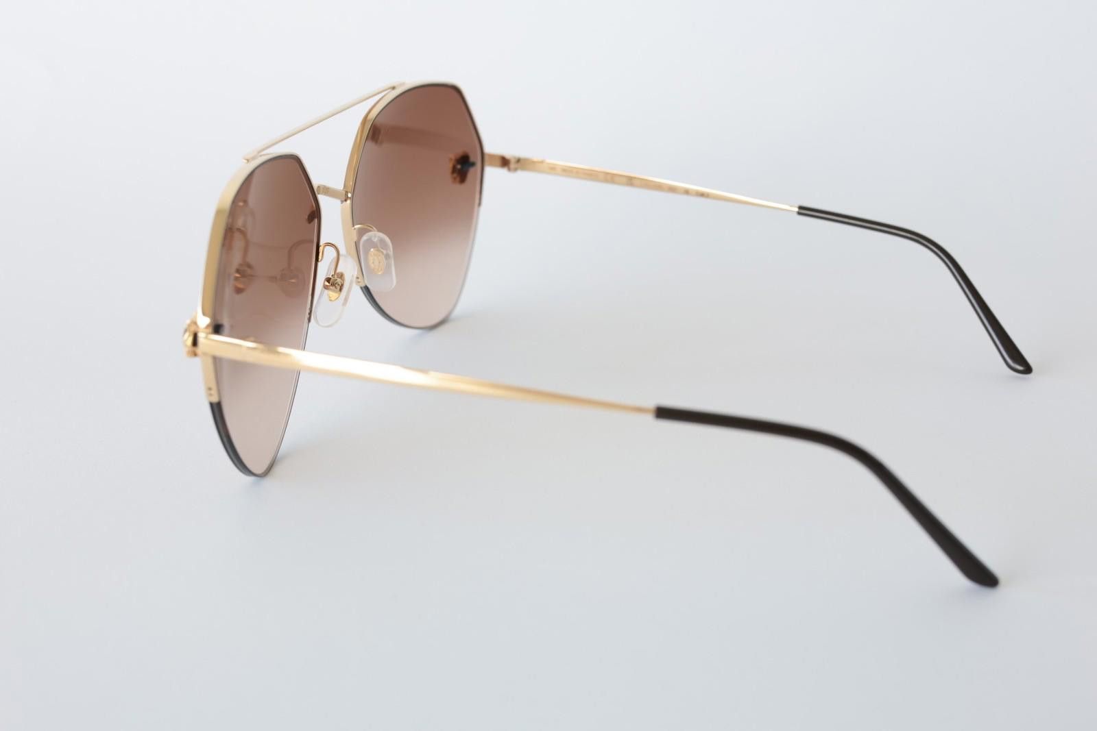 Cartier New Cartier eyewear optical sunglasses CT0355S 002 gold Size ONE SIZE - 3 Thumbnail