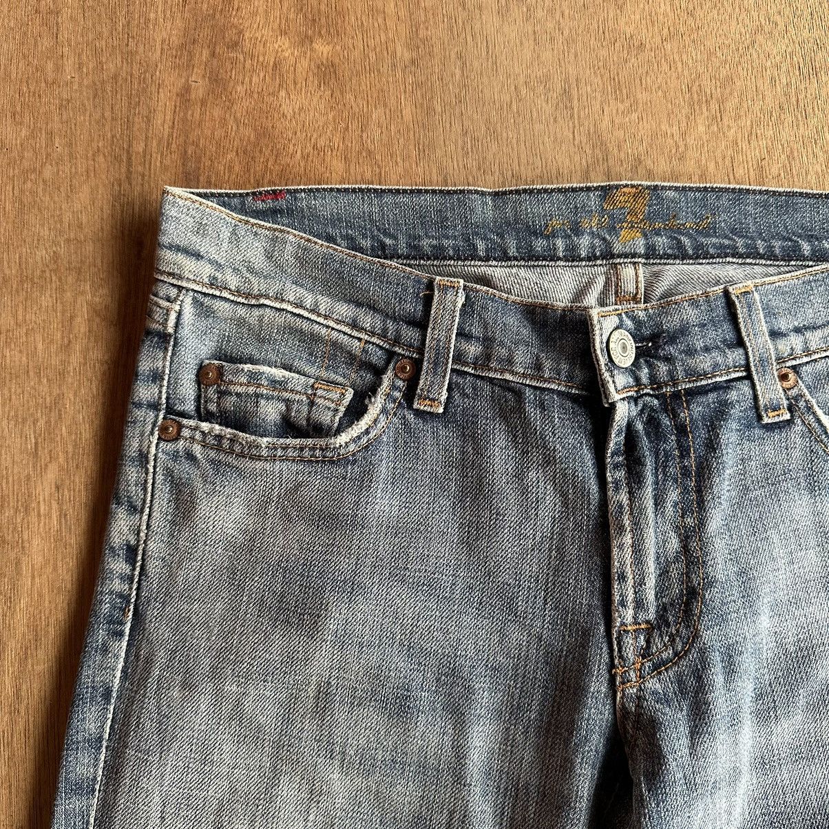 7 For All Mankind W30 L31🔥FLARE/BOOTCUT 7 ALL MANKIND JEANS MADE IN USA PANTS Size US 30 / EU 46 - 3 Thumbnail