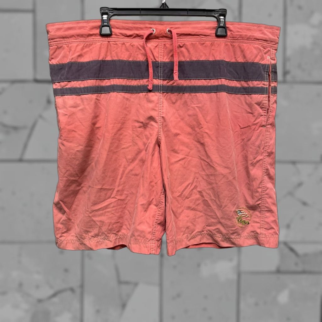 Polo Ralph Lauren Polo Ralph Lauren Red Cotton Blend Swim Trunks XL Mens Bottom Size US XL / EU 56 / 4 - 1 Thumbnail