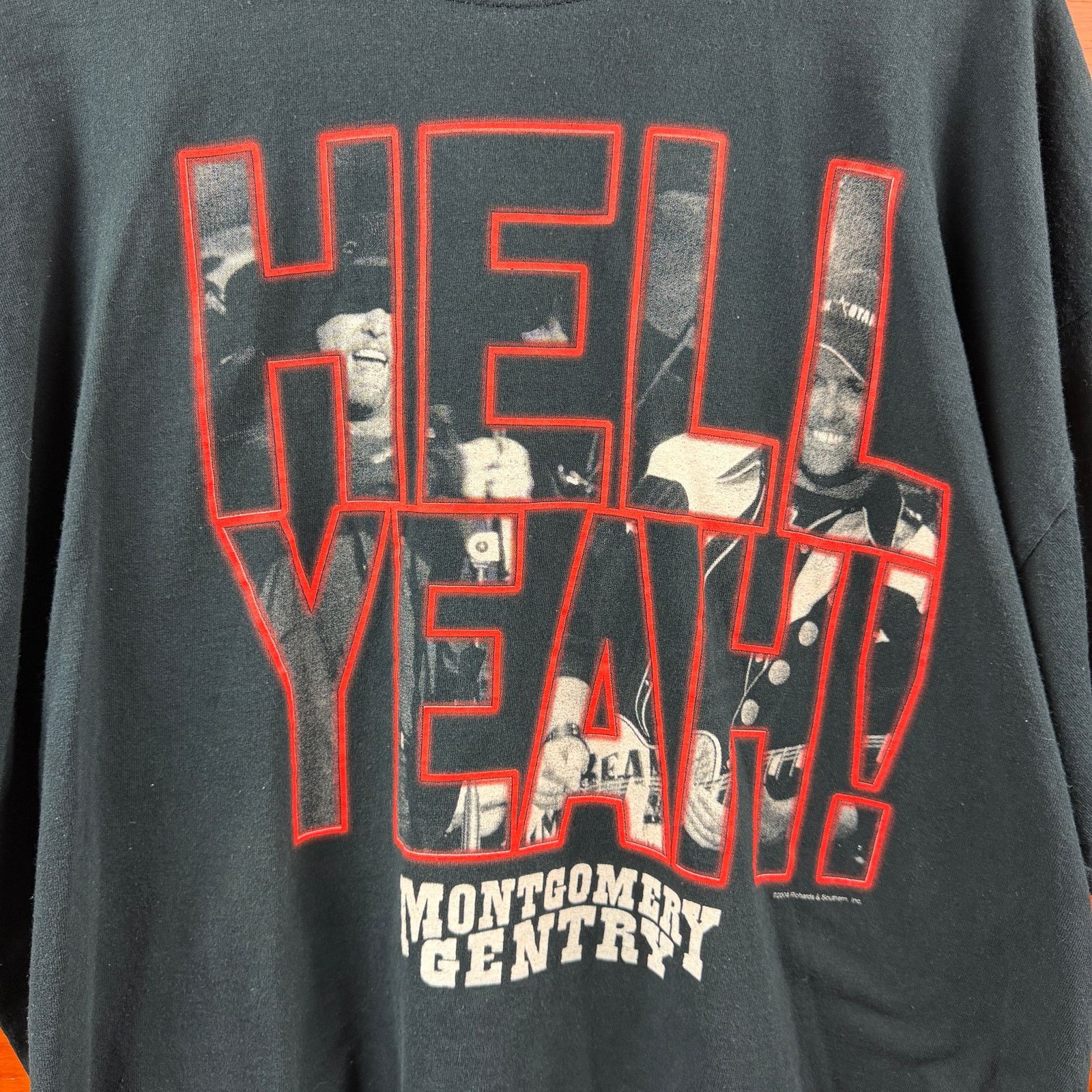 Gildan Montgomery Gentry Shirt Hell Yeah Turnit Up Right On XXL Size US XXL / EU 58 / 5 - 3 Thumbnail