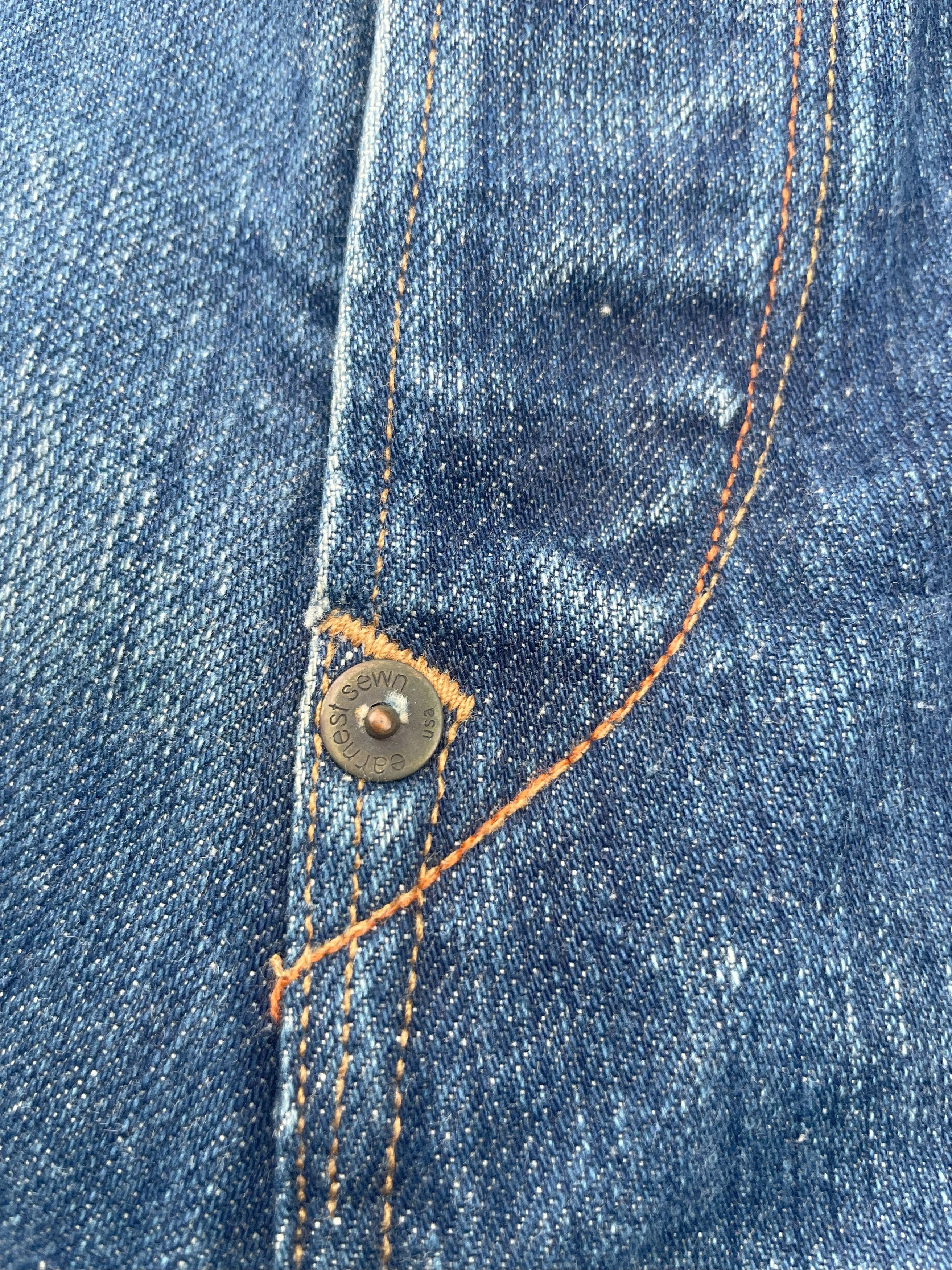 Earnest Sewn Earnest Sewn Flare Distresed Jeans Size US 35 - 12 Thumbnail