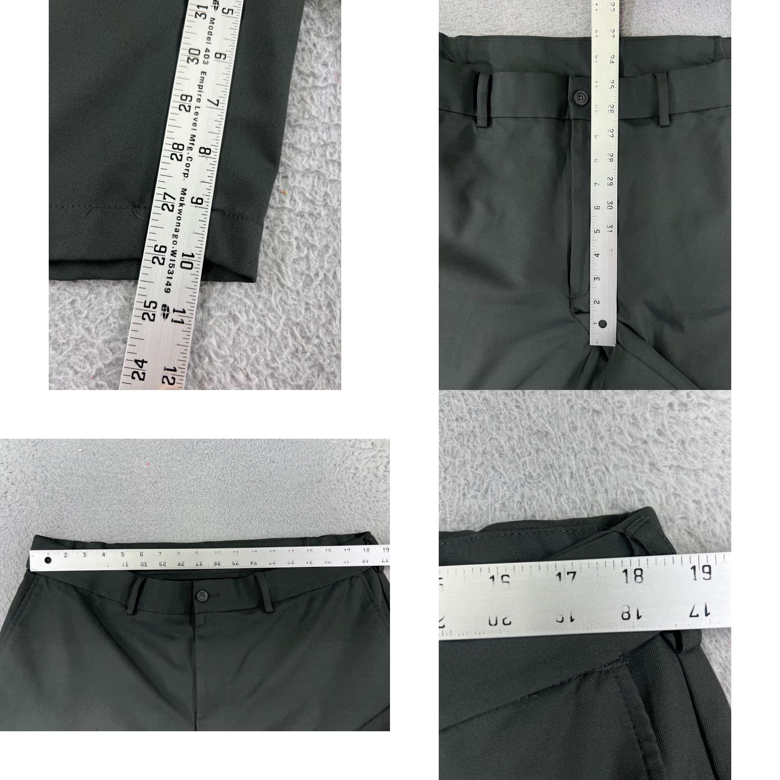 PGA Tour PGA TOUR Mens Shorts 38 Gray Polyester Lightweight Chino Golf Trousers Casual Sportswear Men Size US 38 / EU 54 - 9 Thumbnail