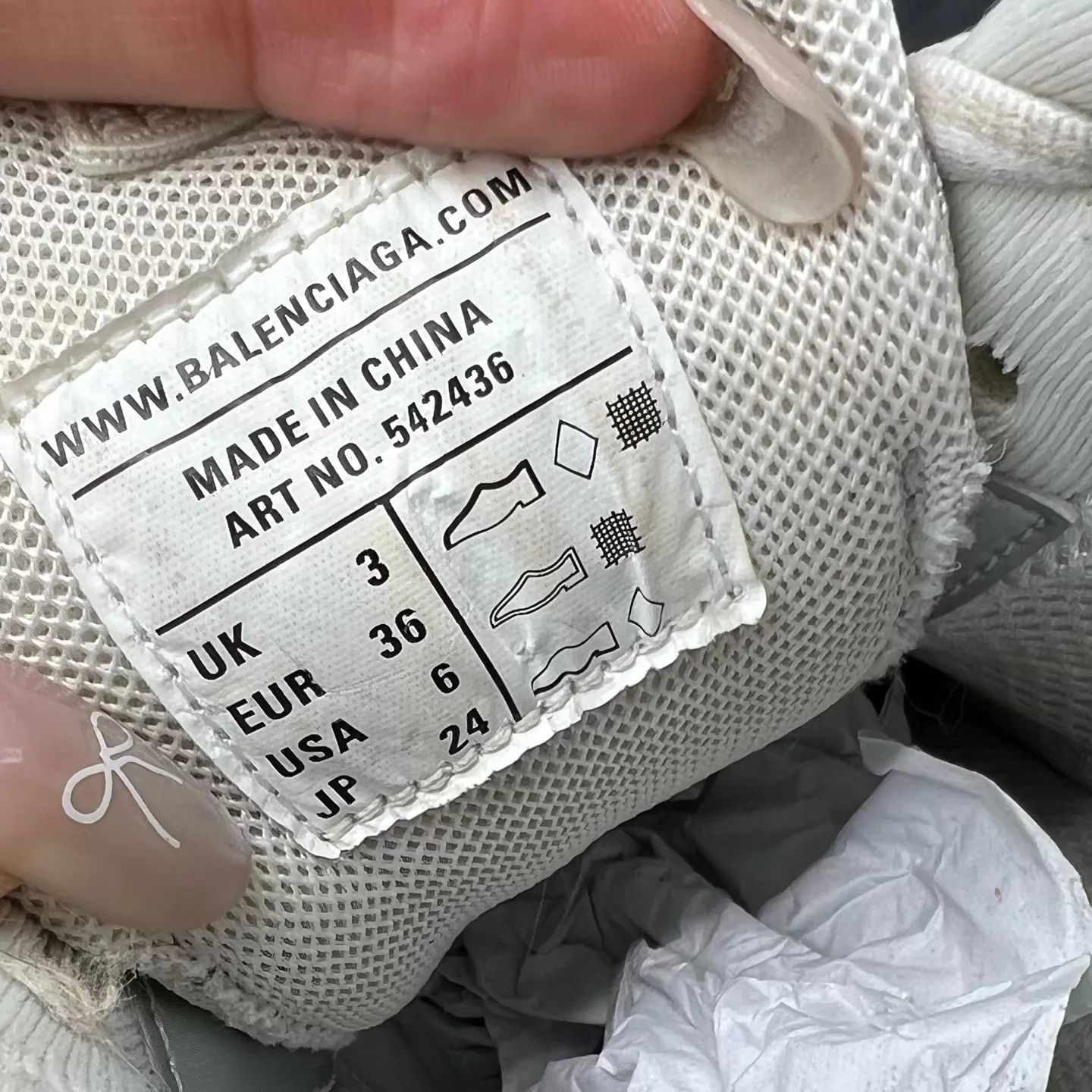 Balenciaga Balenciaga Track White 36 Sneakers Size US 5.5 / IT 35.5 - 4 Thumbnail