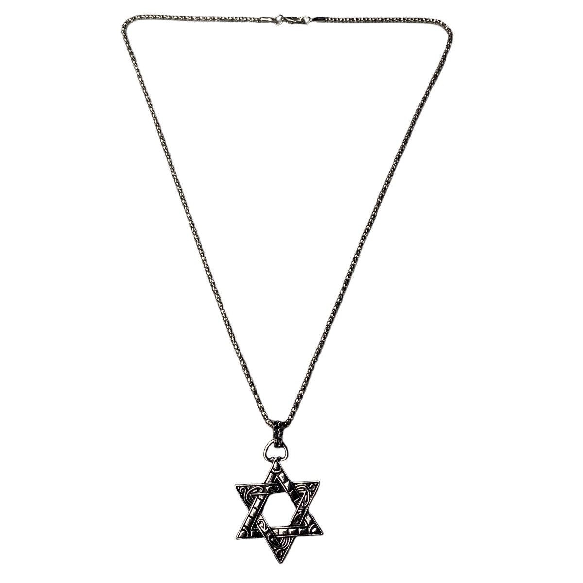 If Six Was Nine Hexagram Junk Heaven Style Necklace Size ONE SIZE - 6 Thumbnail