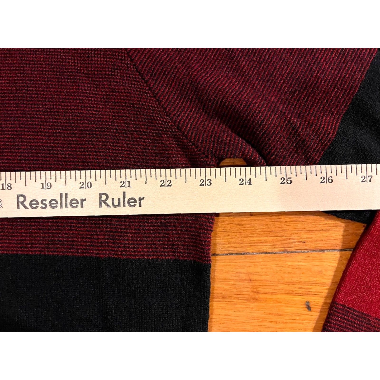 Vintage Tricots St Raphael Sweater Men's Large Red Black Plaid Size US L / EU 52-54 / 3 - 5 Thumbnail