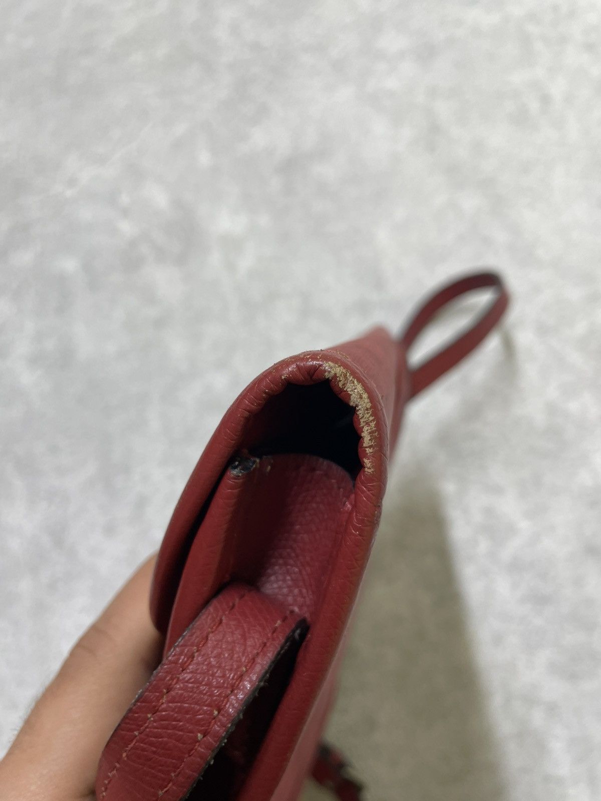 Fendi Vintage Fendi Red Zucca Monogram Shoulder Bag Size ONE SIZE - 13 Thumbnail
