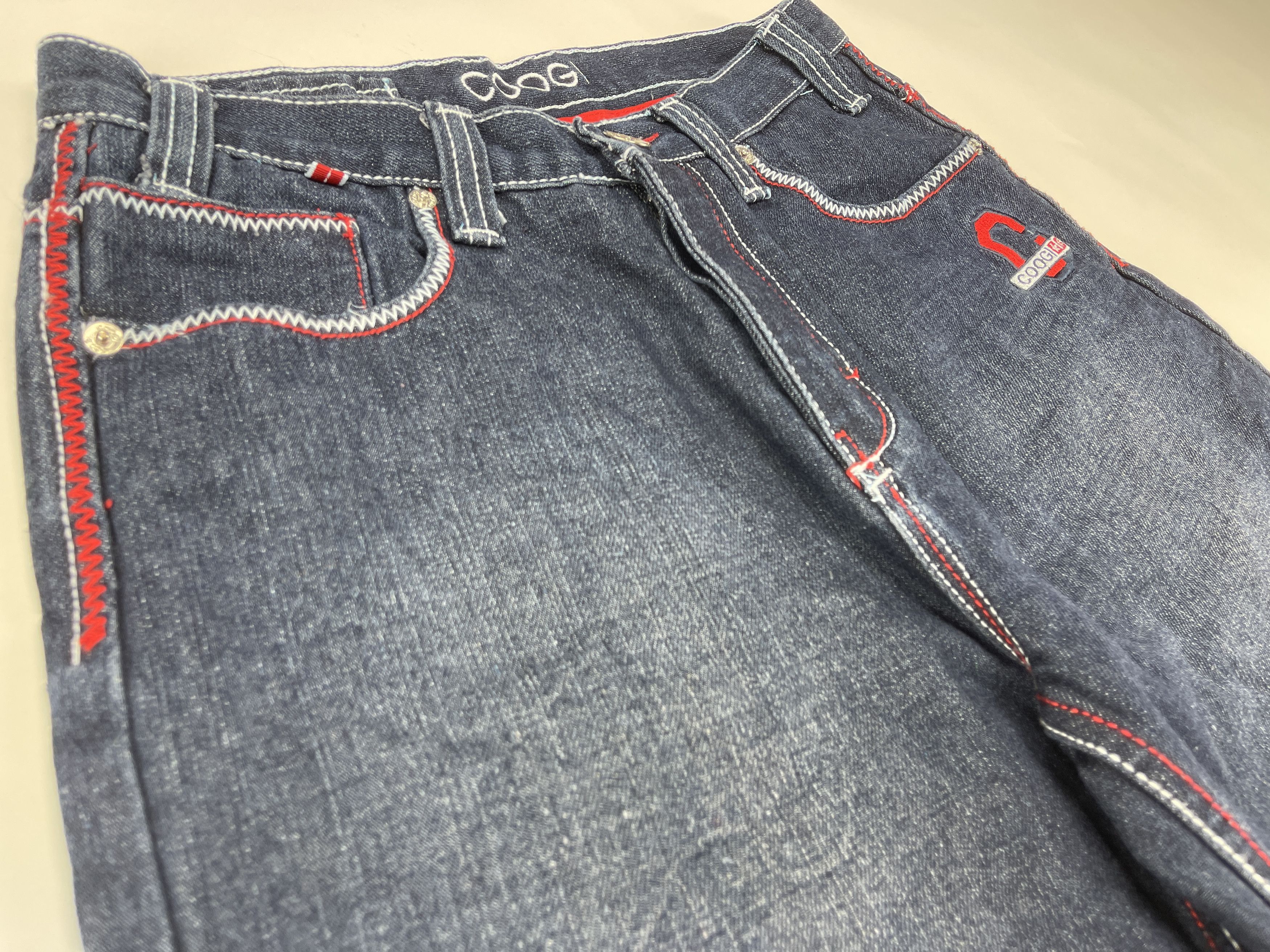 Coogi Coogi jeans shorts, vintage 90s hip hop 1990s skater Y2K 28 Size US 28 / EU 44 - 9 Thumbnail