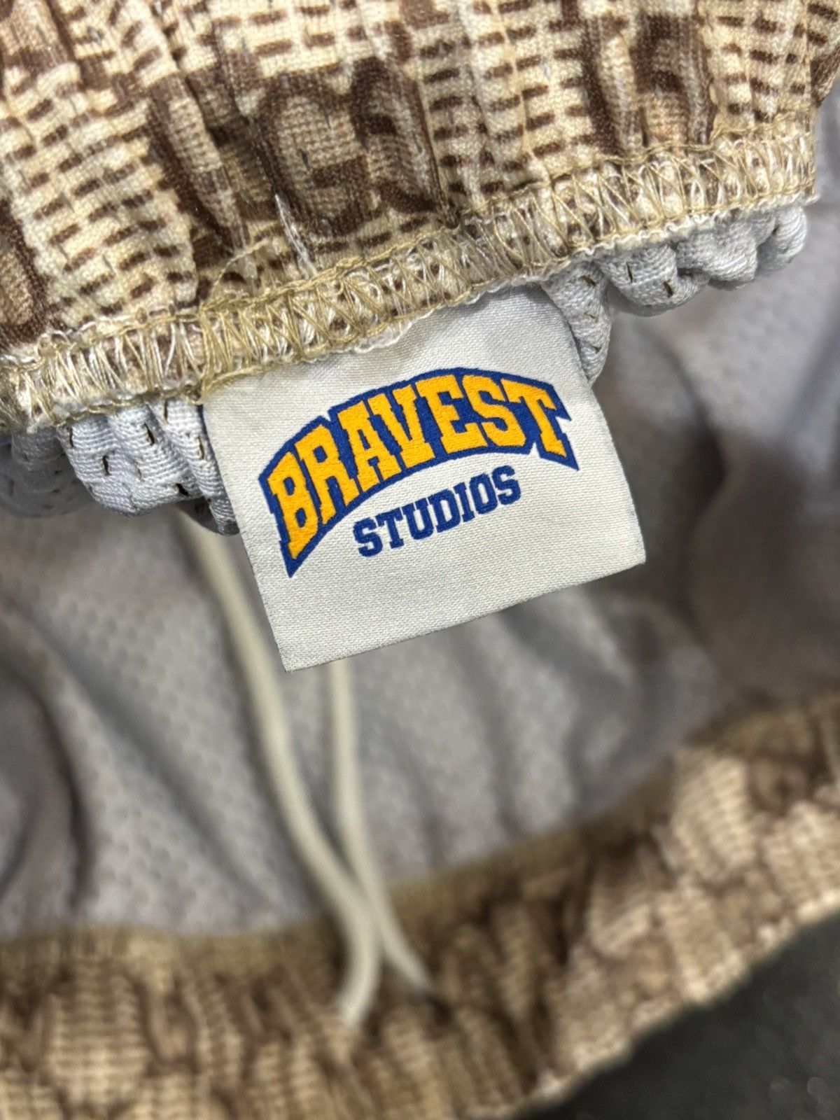Bravest Studios Bravest Studios Monogram Mesh Shorts Size US 32 / EU 48 - 3 Thumbnail
