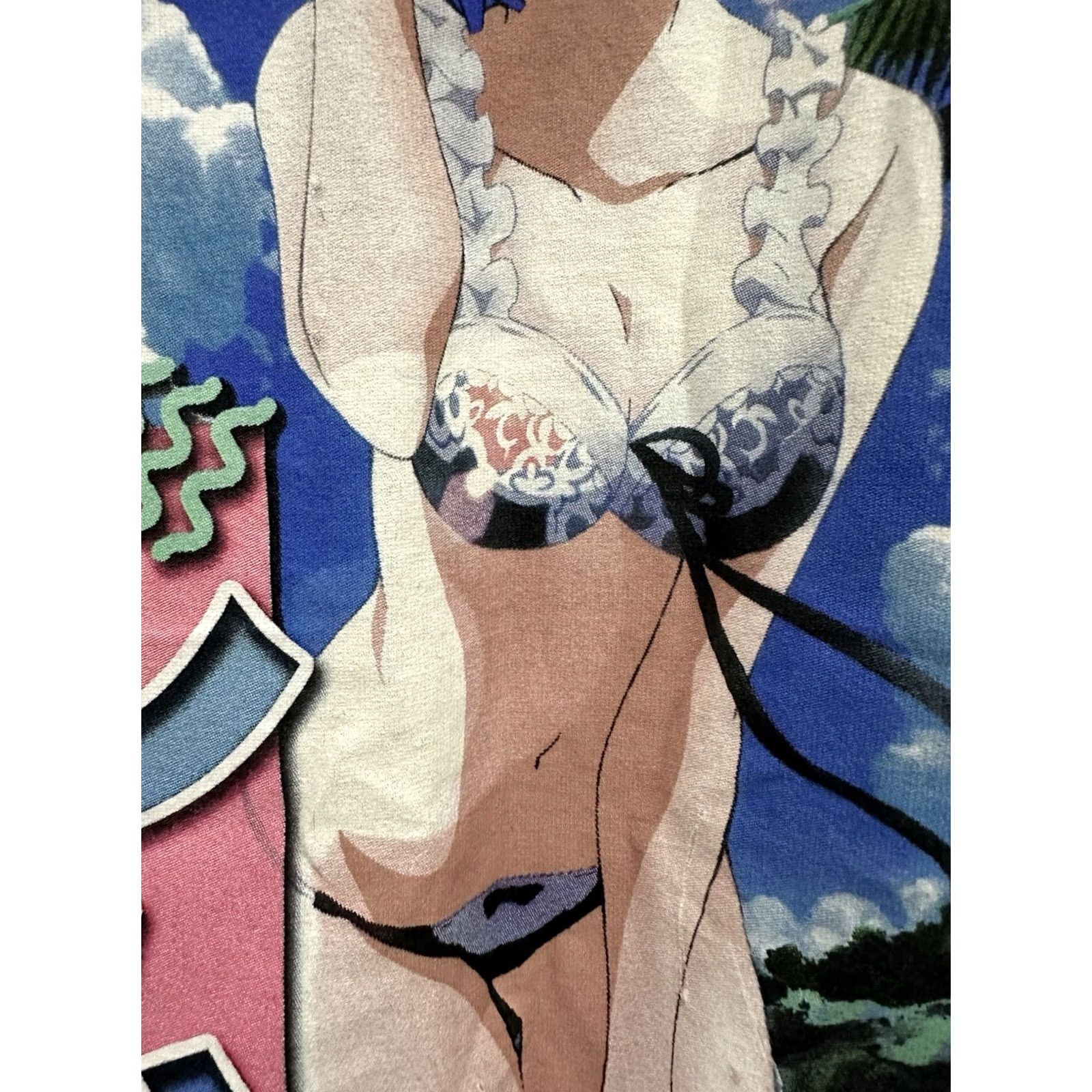 Vintage Re;Zero x Crunchyroll Rem Kawaii Anime Manga Long Sleeve T-Shirt Size XL Size US XL / EU 56 / 4 - 4 Thumbnail