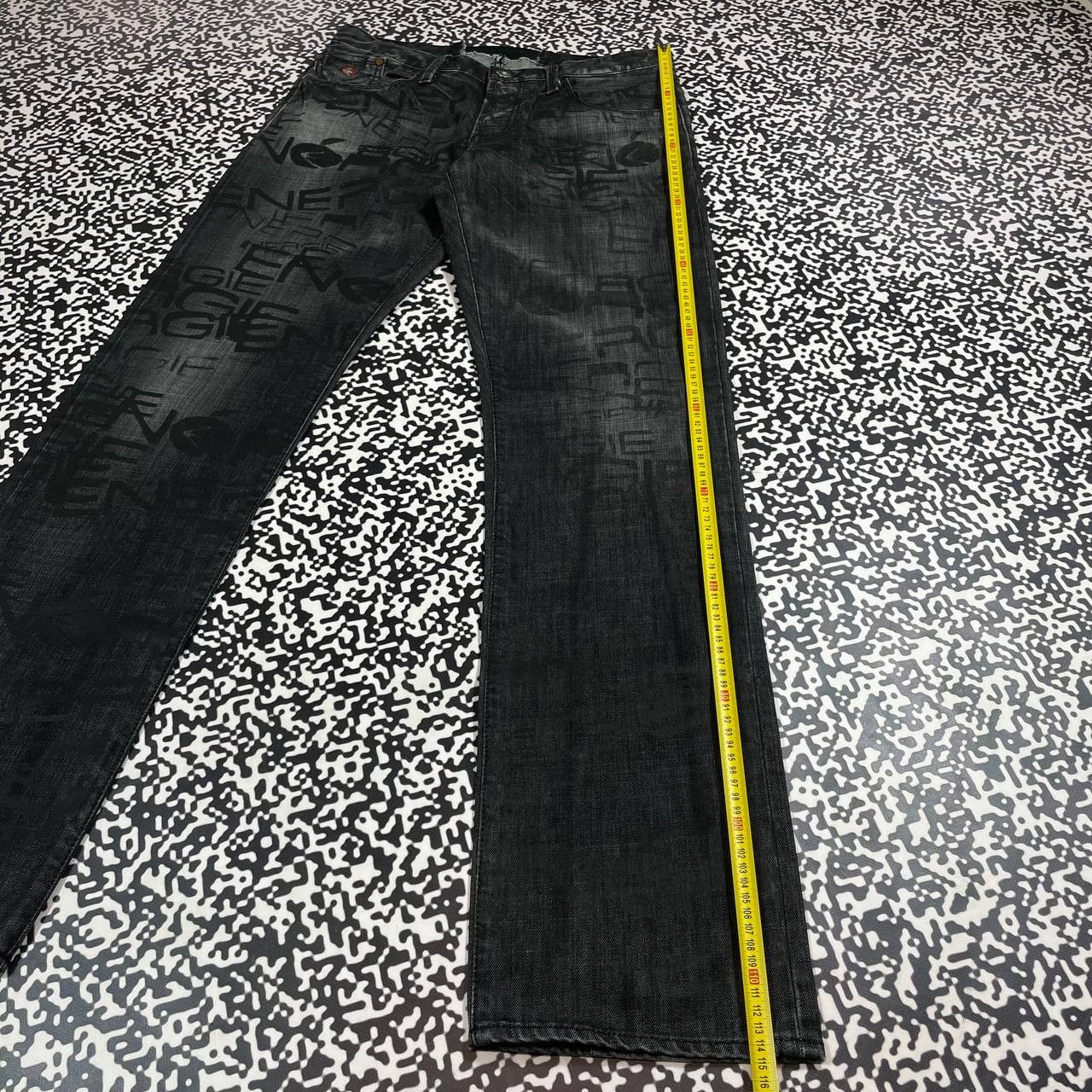 Energie Vintage Y2K Energie Miss Sixty Monogram Avant Garde Jeans Size US 34 / EU 50 - 19 Thumbnail