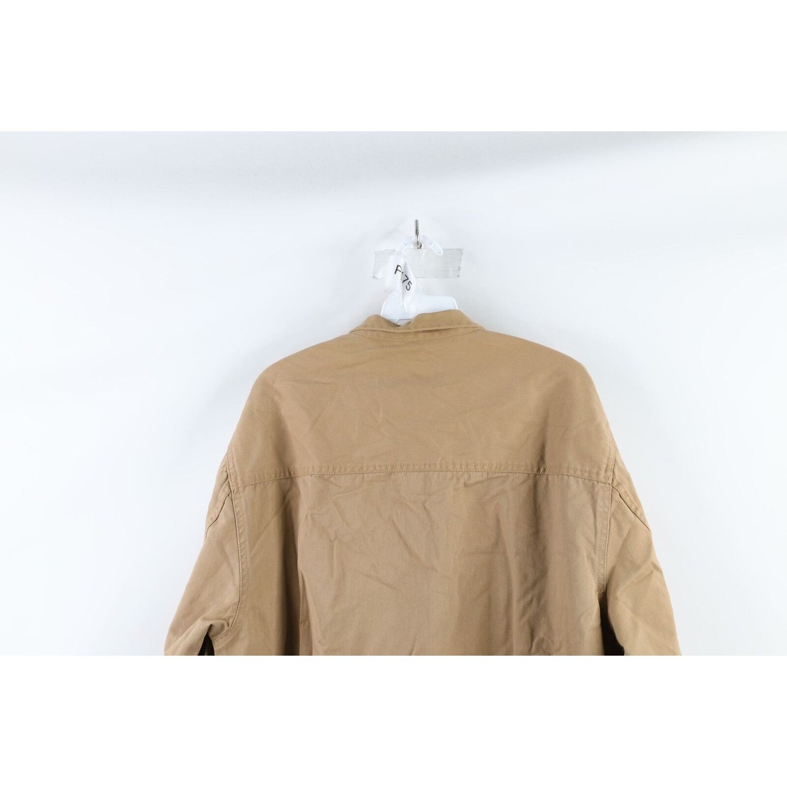 Vintage Vintage 90s Streetwear Cotton Twill Full Zip Bomber Jacket Size US L / EU 52-54 / 3 - 8 Thumbnail