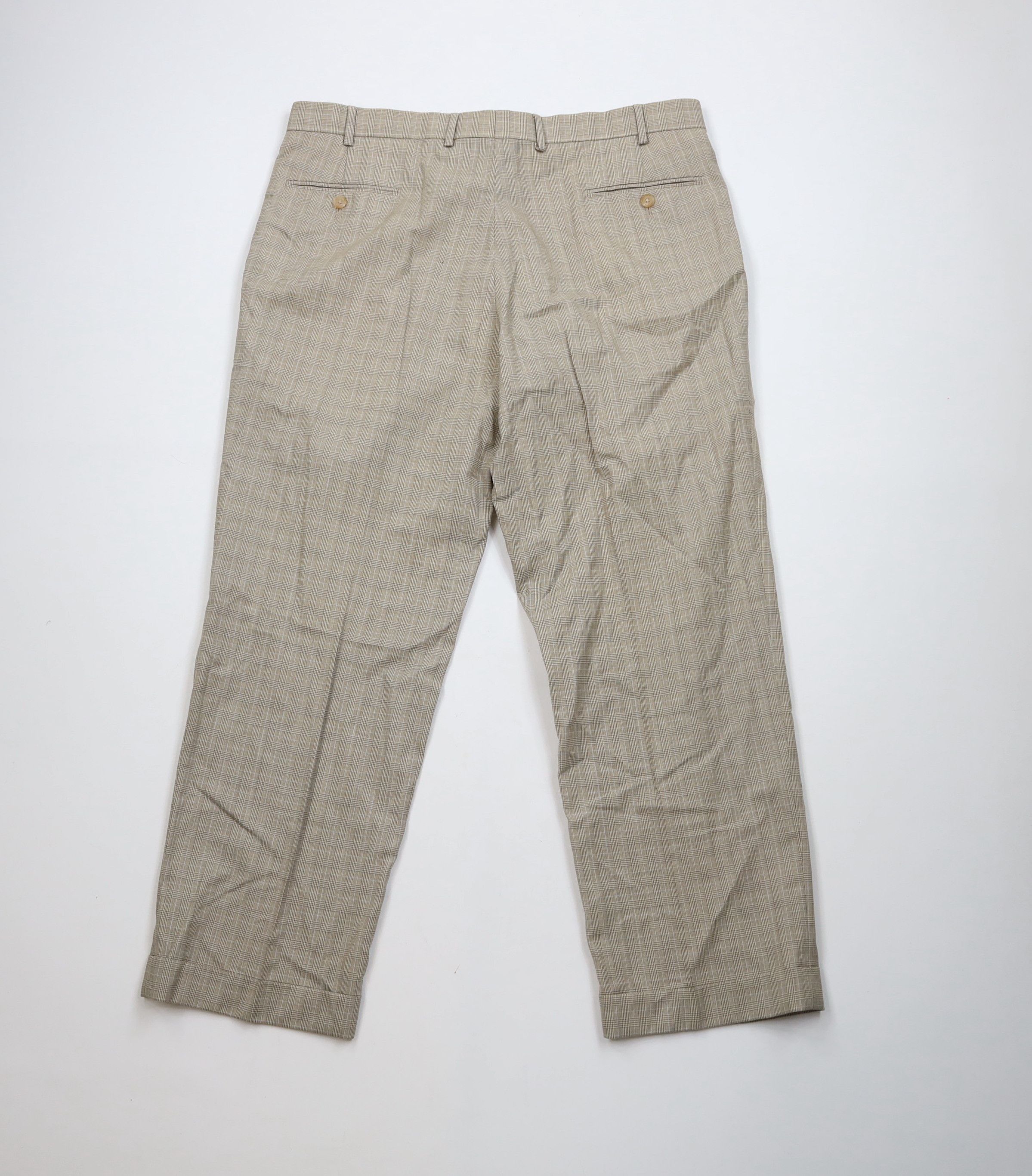 Ralph Lauren Vintage 90s Y2K Ralph Lauren Wool Wide Leg Chino Pants Size US 38 / EU 54 - 11 Thumbnail