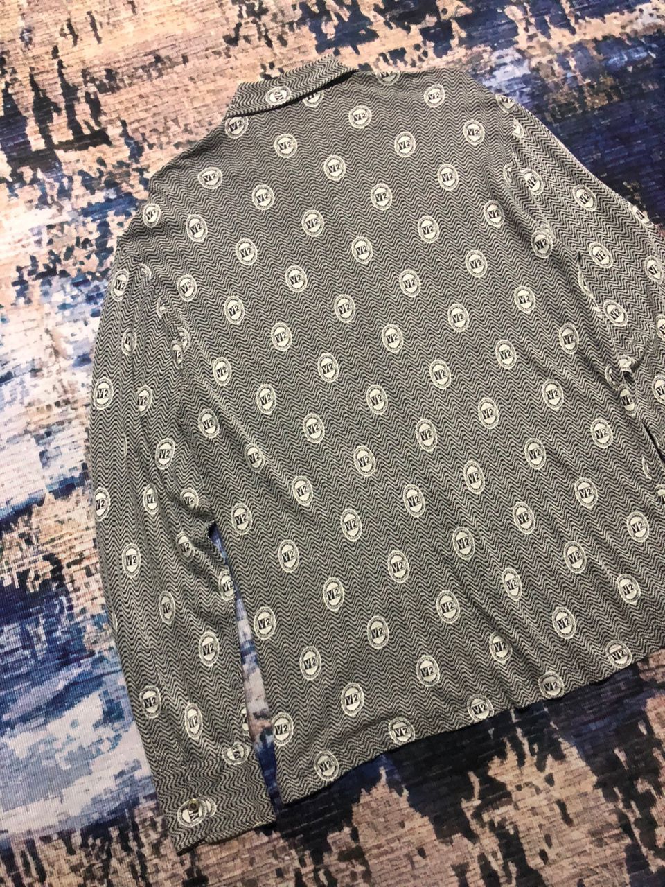 Versace Versace Classic V2 Long Sleeve Button Down Shirt Size US L / EU 52-54 / 3 - 7 Thumbnail