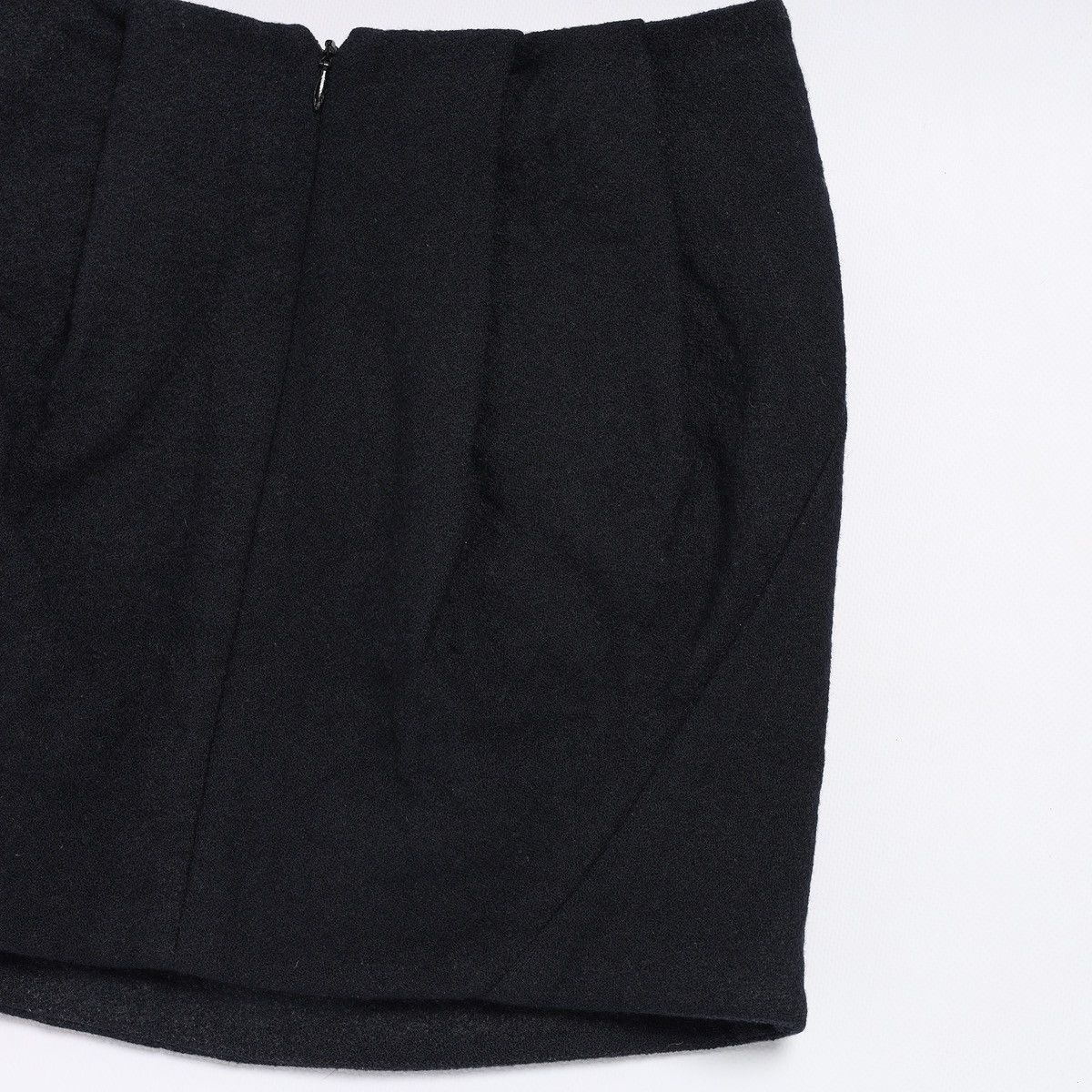 Marni Marni Wool Mini Skirt Navy Size 26" / US 2 / IT 38 - 10 Thumbnail