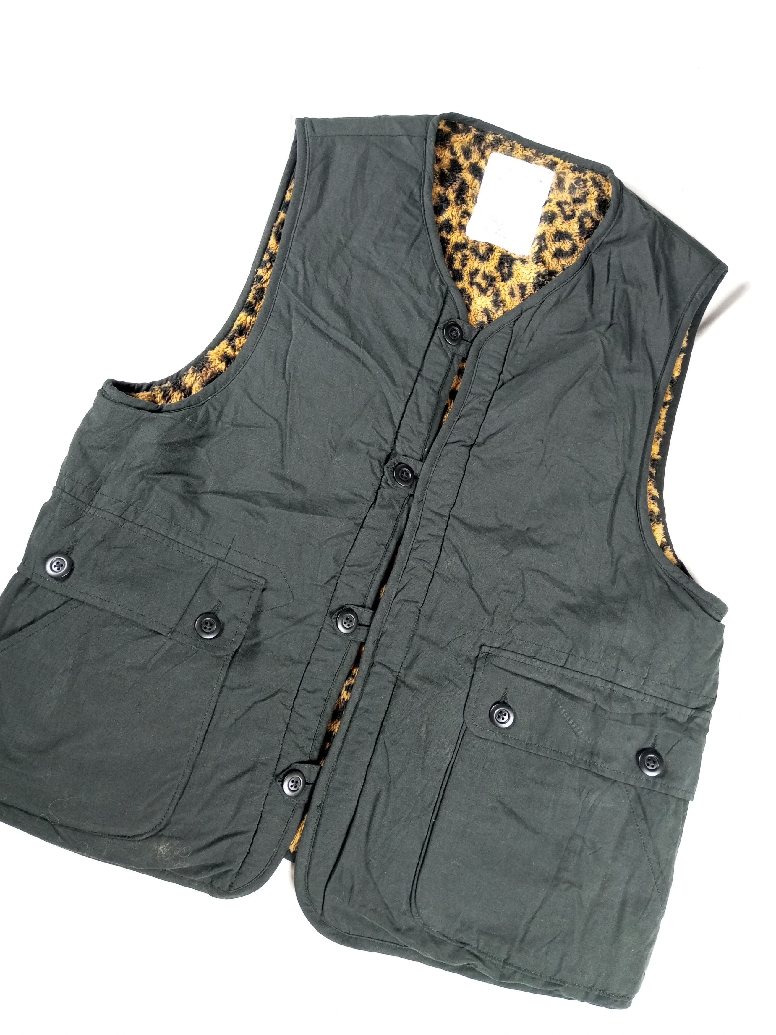 Japanese Brand Freak's Store Reversible vest Japanese brand Size US M / EU 48-50 / 2 - 2 Thumbnail