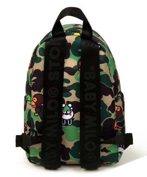 Bape A BATHING APE ABC MILO ALL FRIENDS MINI BACKPACK Green Size ONE SIZE - 3 Thumbnail