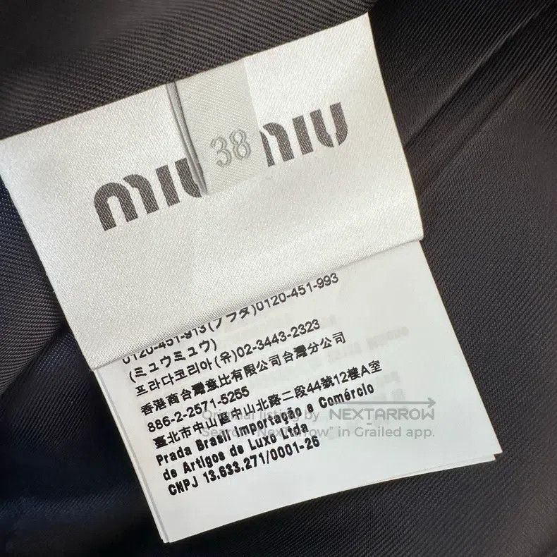 Miu Miu Miu Miu 38 Dark blue vest Size US M / EU 48-50 / 2 - 6 Thumbnail