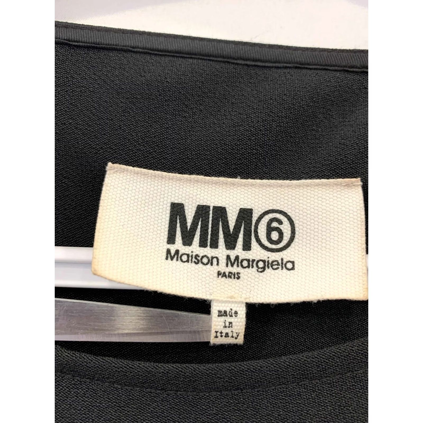 Maison Margiela Maison Margiela MM6 Black Dress Women’s S Asymmetric Hem Midi (Made in Italy) Size S / US 4 / IT 40 - 3 Thumbnail