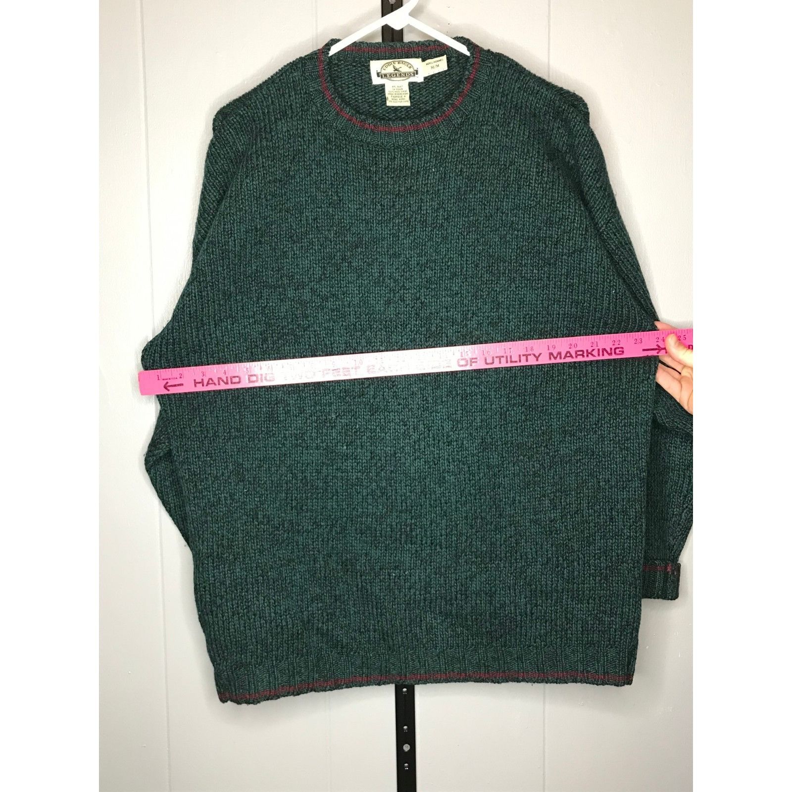 Eddie Bauer VTG Eddie Bauer Sweater Men's Medium Green Legends Wool Chun Size US M / EU 48-50 / 2 - 5 Thumbnail