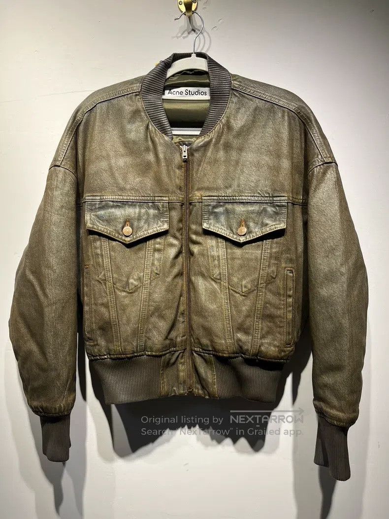 Acne Studios Acne Studios size 30 FW23 denim series dyed leather coated Size 4XL / US 24-26 - 1 Thumbnail
