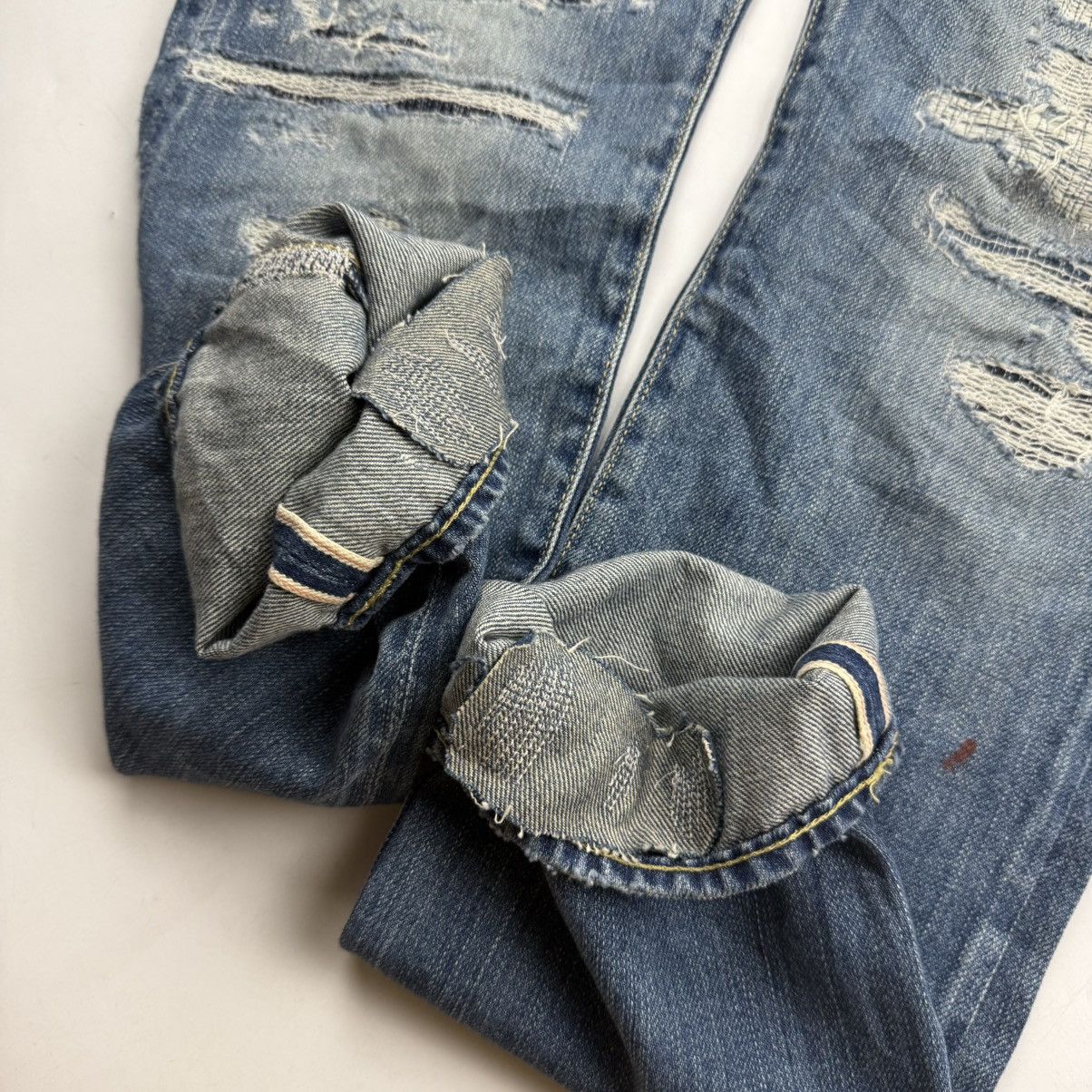 Hysteric Glamour Hysteric Glamour Distressed Denim Jeans Size US 28 / EU 44 - 10 Thumbnail