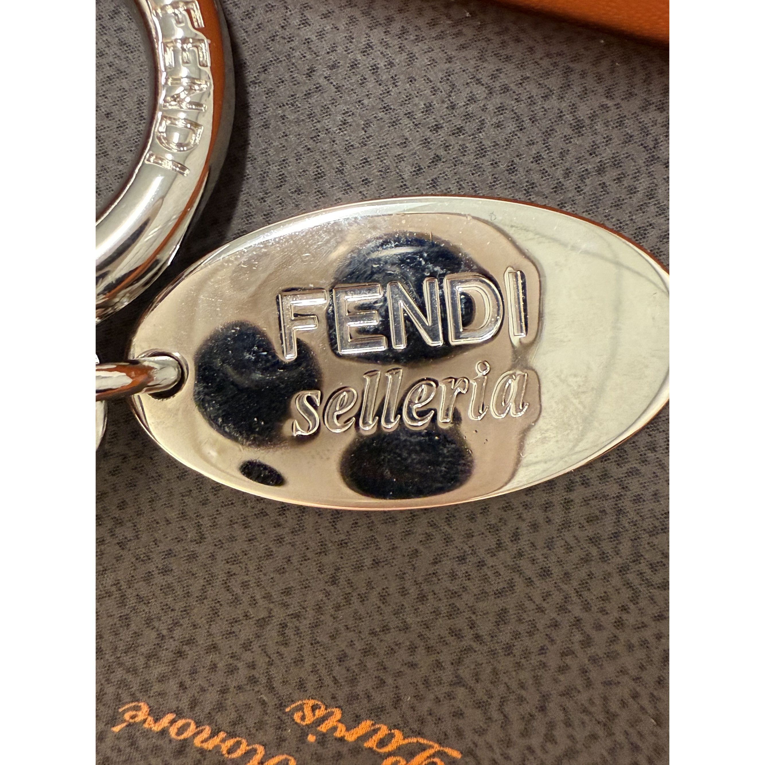 Fendi Fendi Selleria Genuine Fur Pom Pom Keychain Bag Charm Made I Size ONE SIZE - 6 Thumbnail