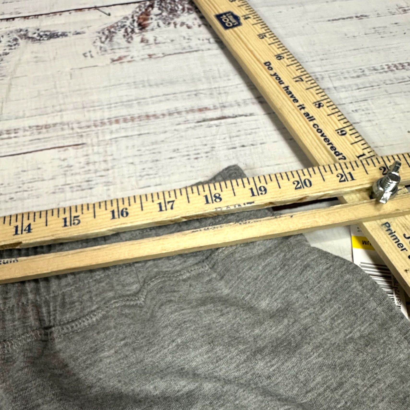 Vintage Hue Sweat Shorts Mens Medium Gray Heather Elastic Waist Pockets New Size US 31 - 6 Thumbnail