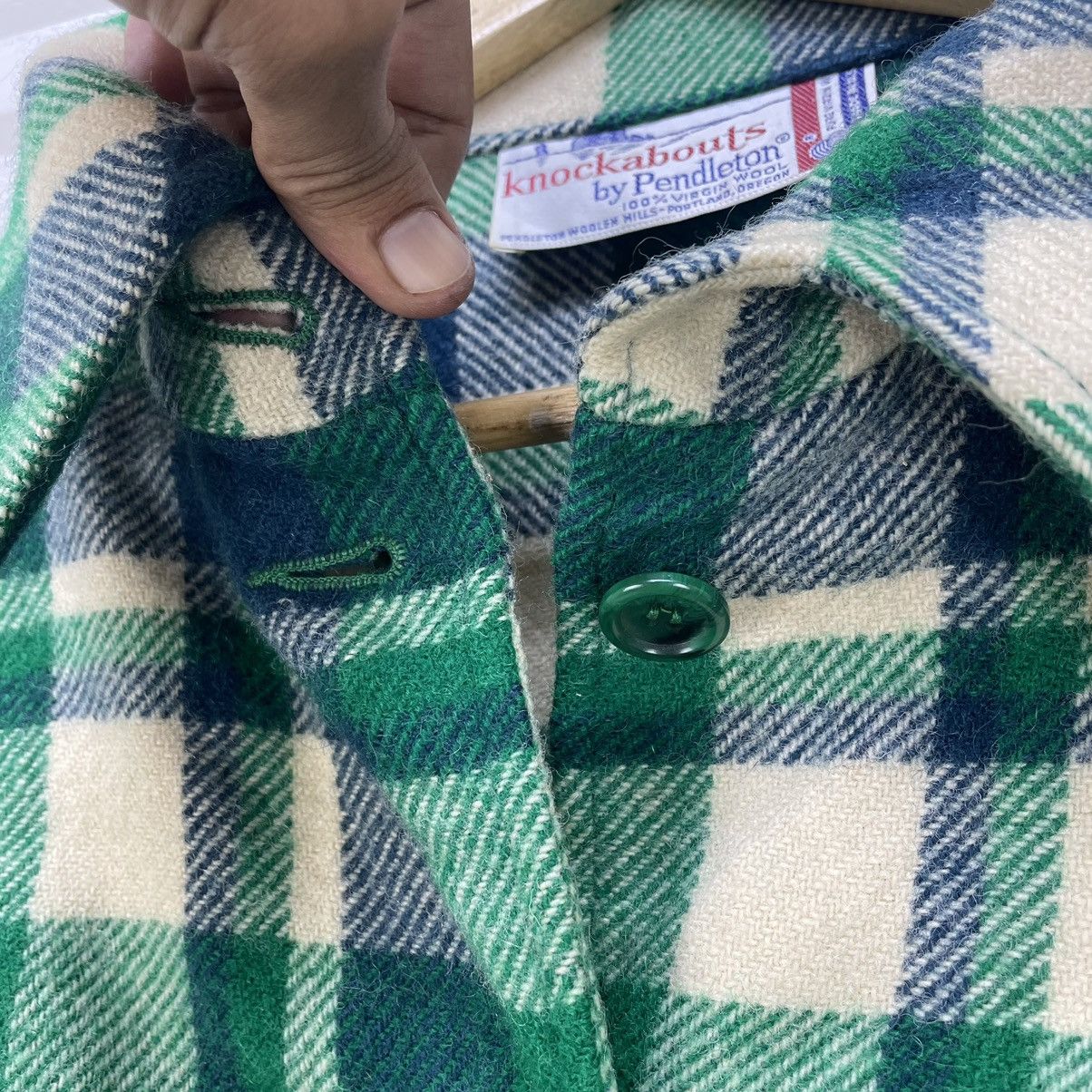 Flannel × Pendleton Vintage Flannel Knockabouts Pendleton Checked Jacket Size M / US 6-8 / IT 42-44 - 4 Thumbnail