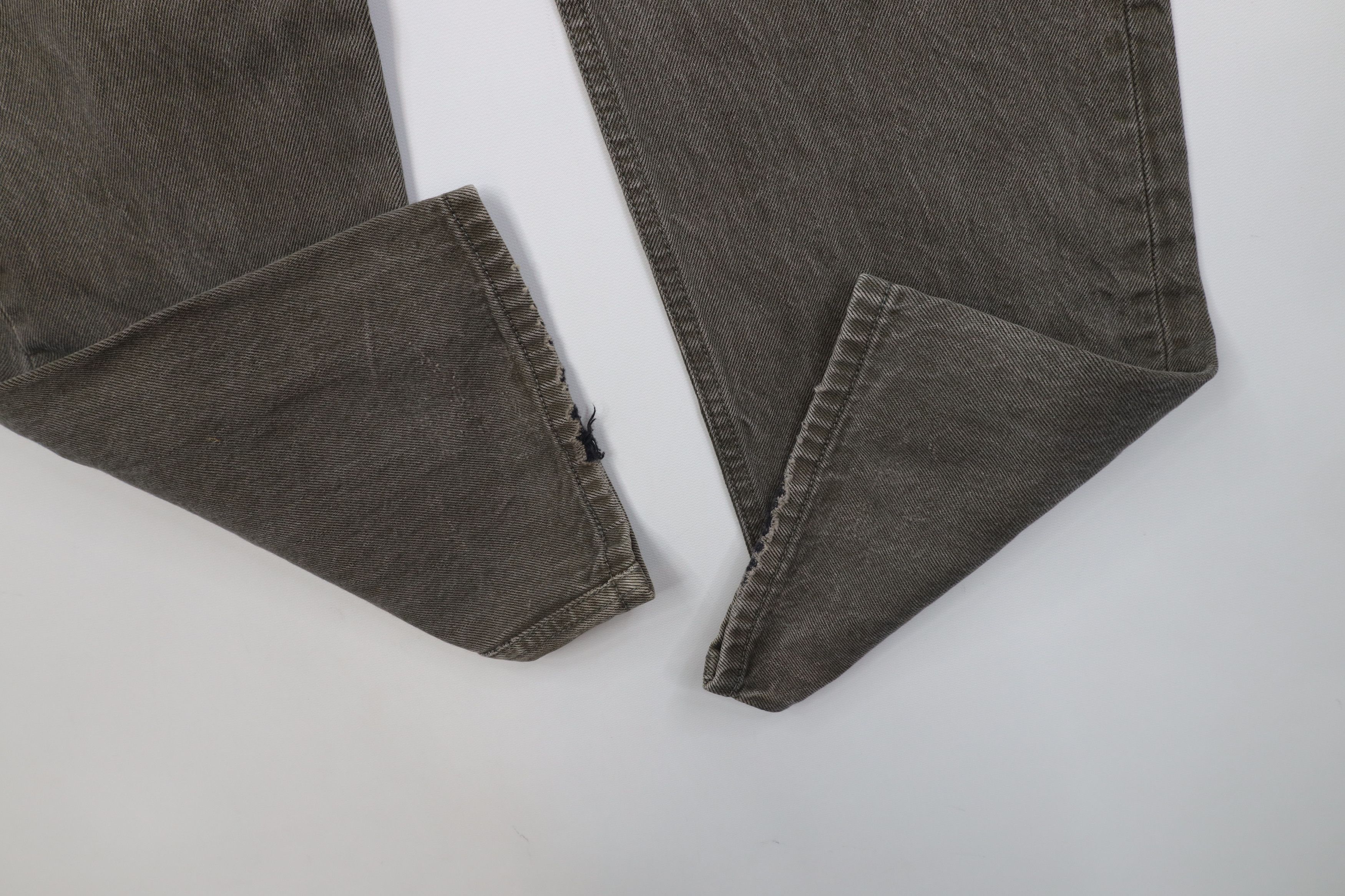 Levi's Vintage Y2K Levis 501xx Button Fly Original Fit Jeans Green Size US 34 / EU 50 - 5 Thumbnail