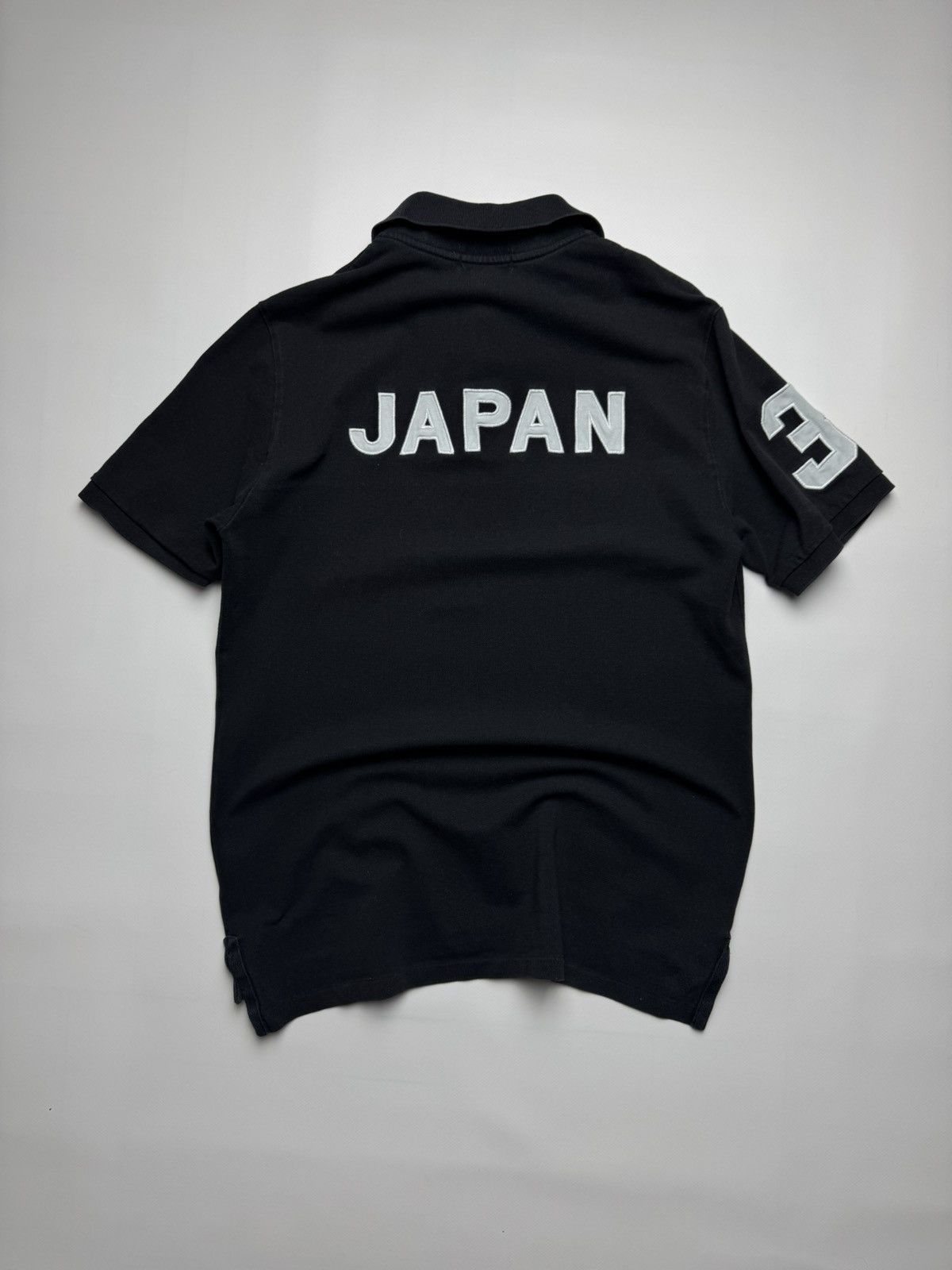 Polo Ralph Lauren Polo Ralph Lauren Japan Big Pony Polo Shirt - Black Size US L / EU 52-54 / 3 - 11 Thumbnail