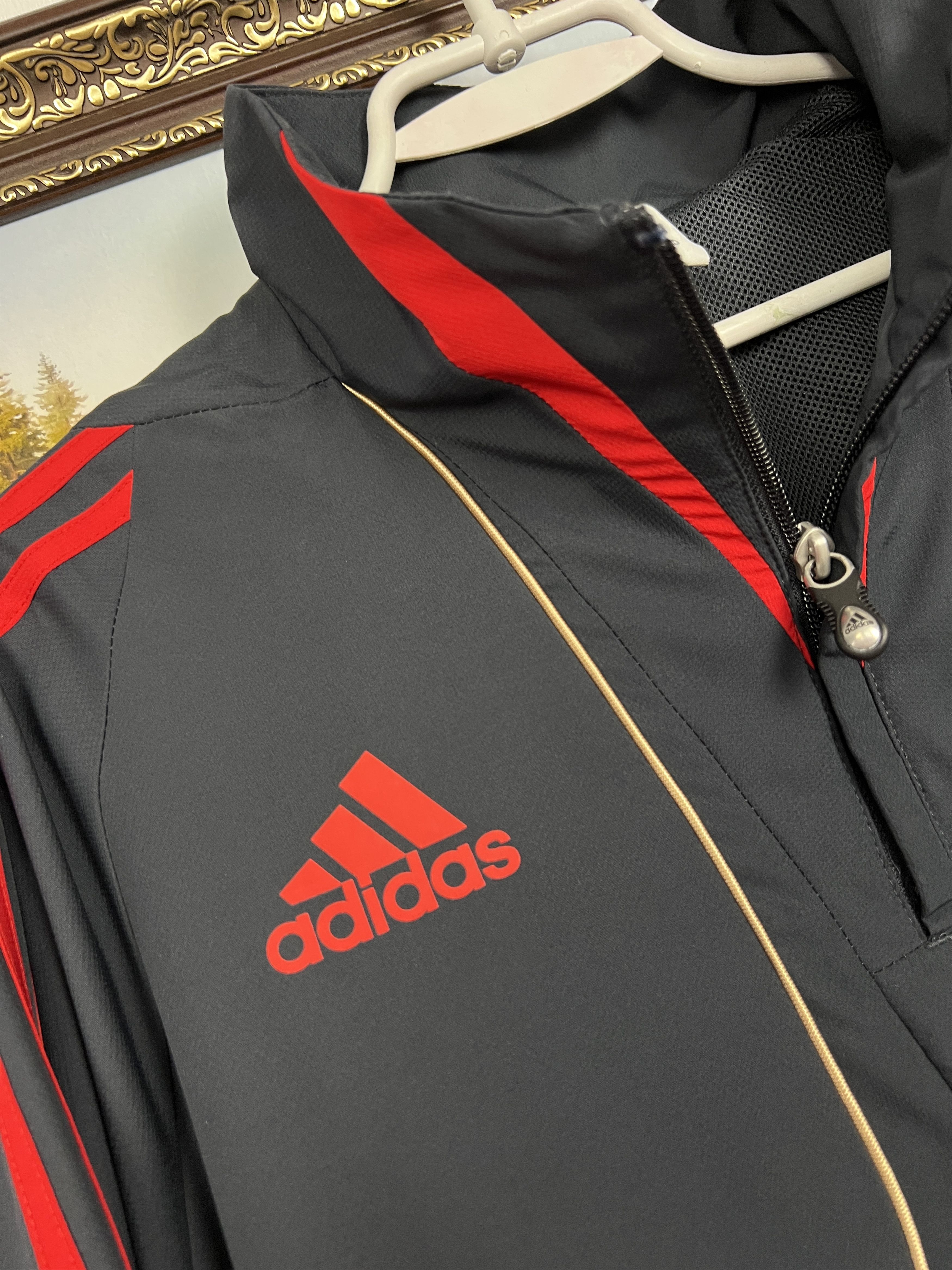 Adidas Vintage Adidas Liverpool Football Jacket Soccer Track Top Size US L / EU 52-54 / 3 - 4 Thumbnail