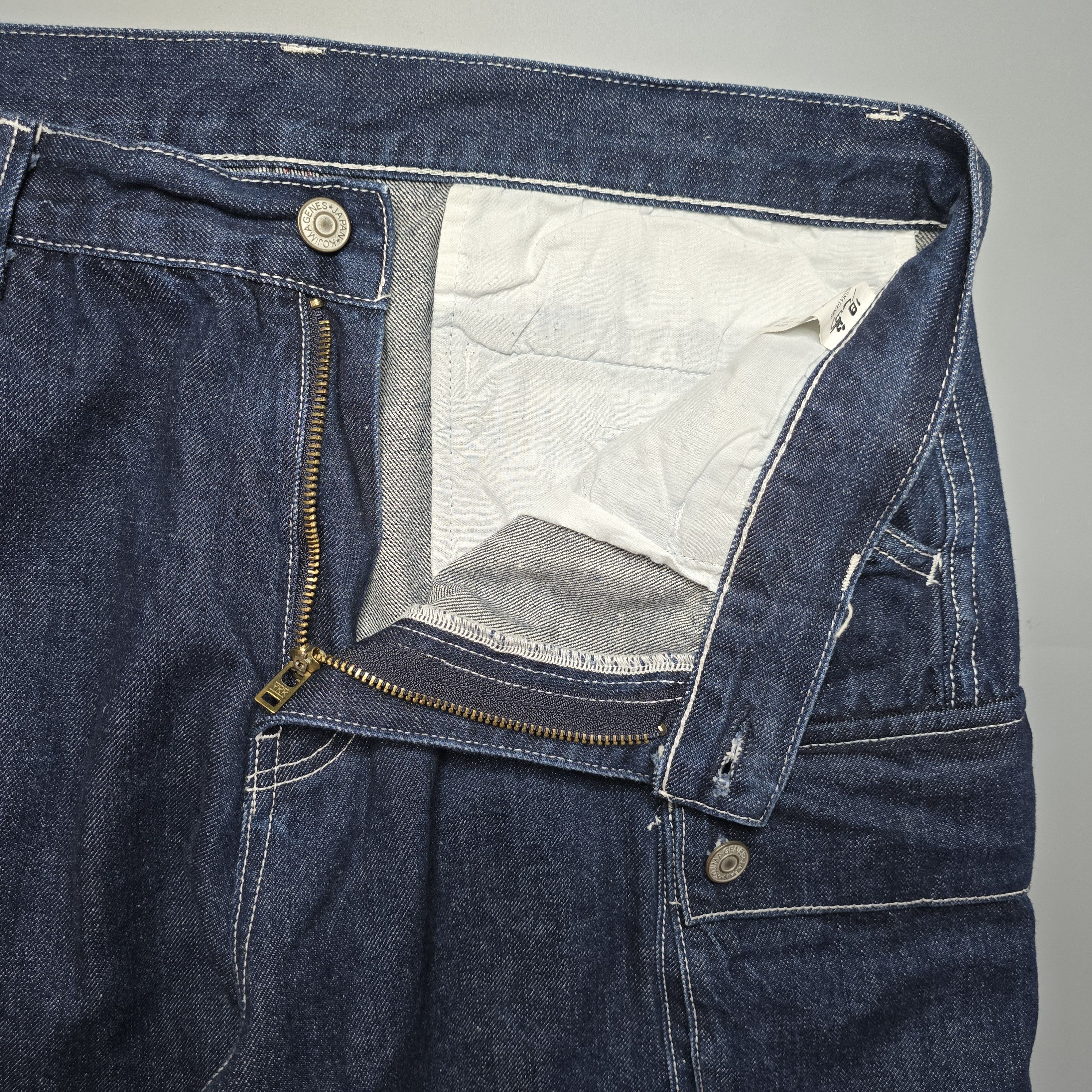 KOJIMA GENES Kojima Genes Japan - Cargo Pocket Indigo Jeans Size US 36 / EU 52 - 5 Thumbnail