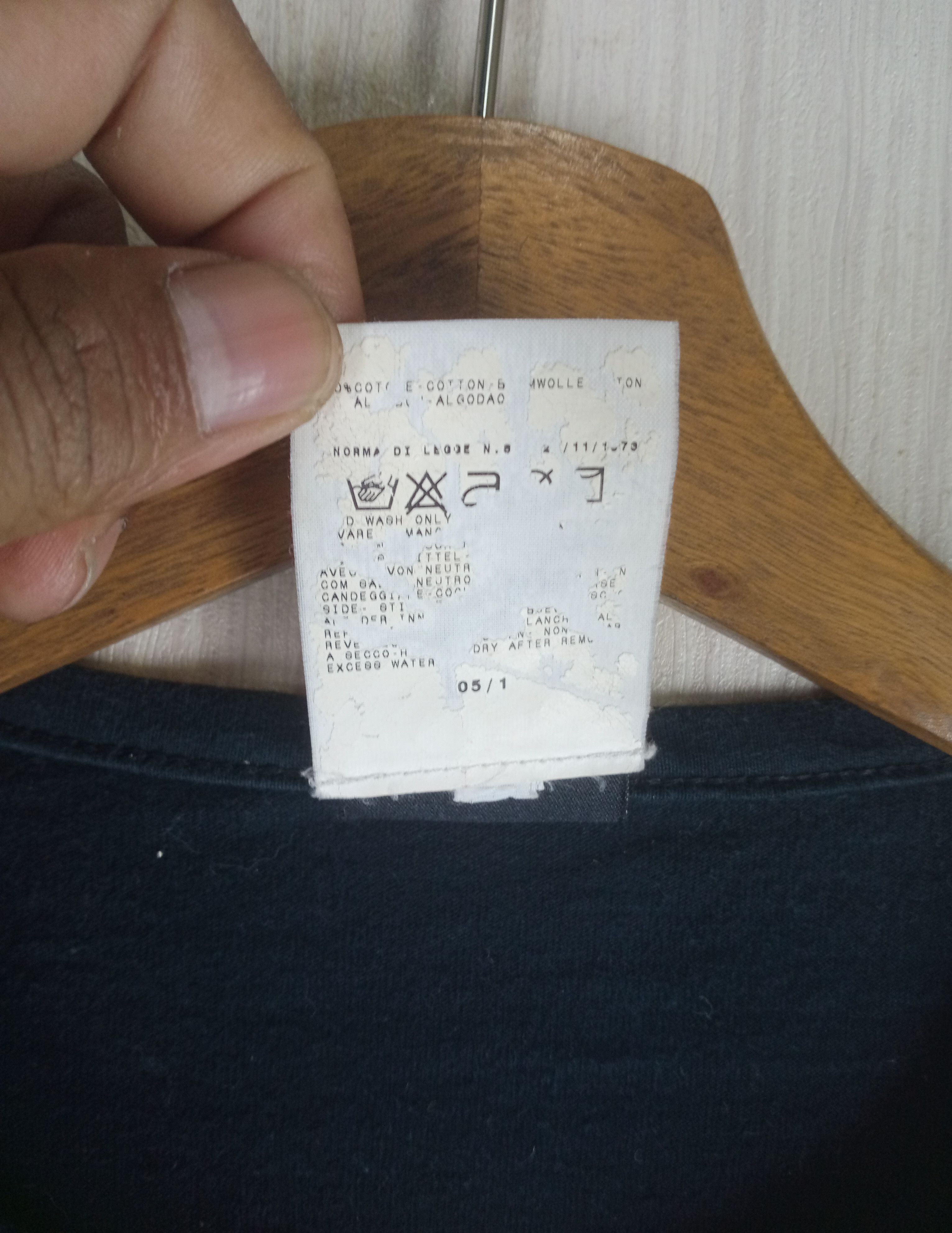 Dolce & Gabbana Rare Vintage Dolce & Gabbana "I Love Denim" Tshirt Size US M / EU 48-50 / 2 - 7 Thumbnail