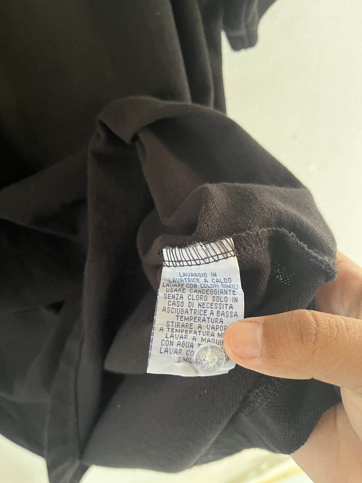 Polo Ralph Lauren Polo Ralph lauren black big pony Size US XL / EU 56 / 4 - 4 Thumbnail