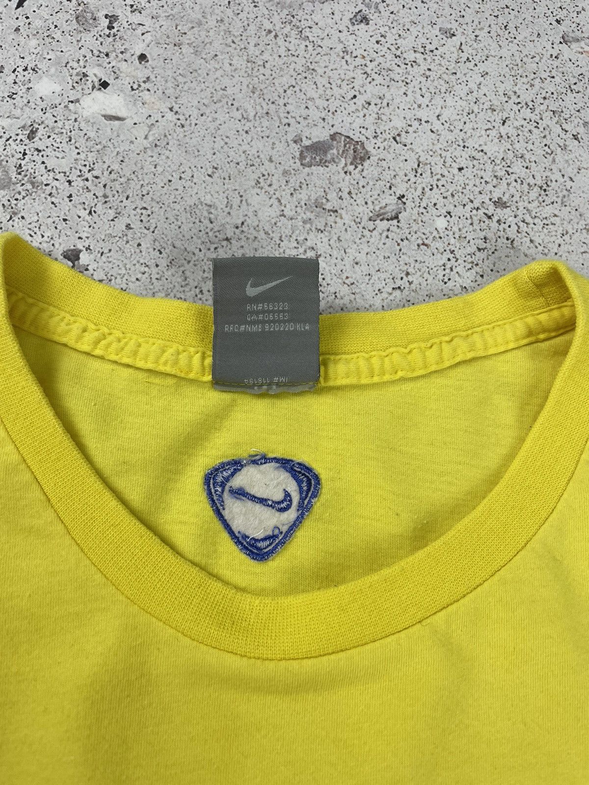 Nike × Vintage Vintage Blokecore Brazil Nike Soccer Jerset T-Shirt Size US S / EU 44-46 / 1 - 6 Thumbnail
