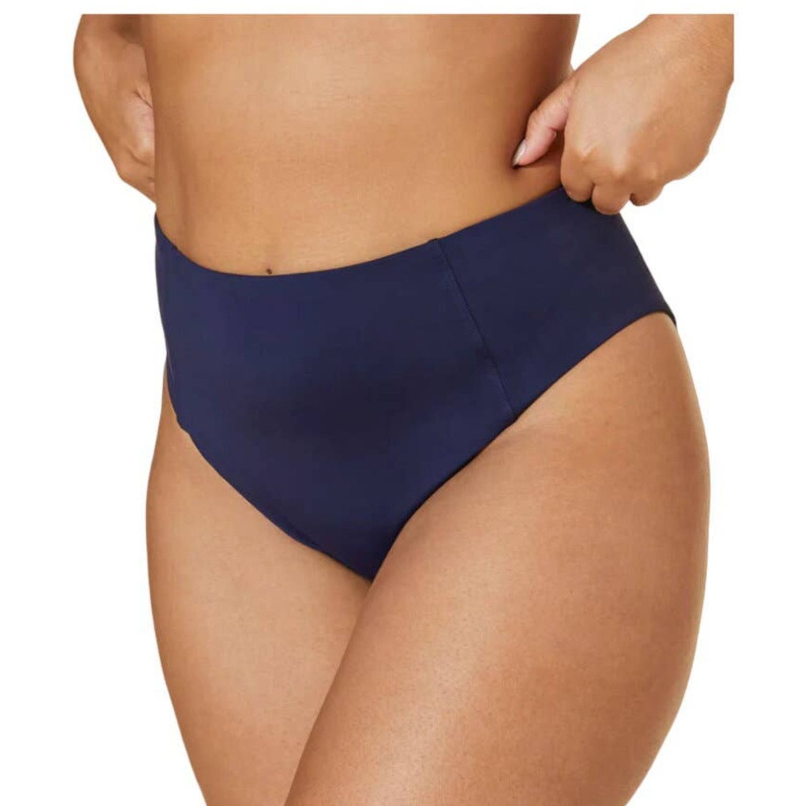 Other Andie Swim Navy The High Waisted Cheeky Bottom Size XS NWT Size ONE SIZE - 1 Thumbnail
