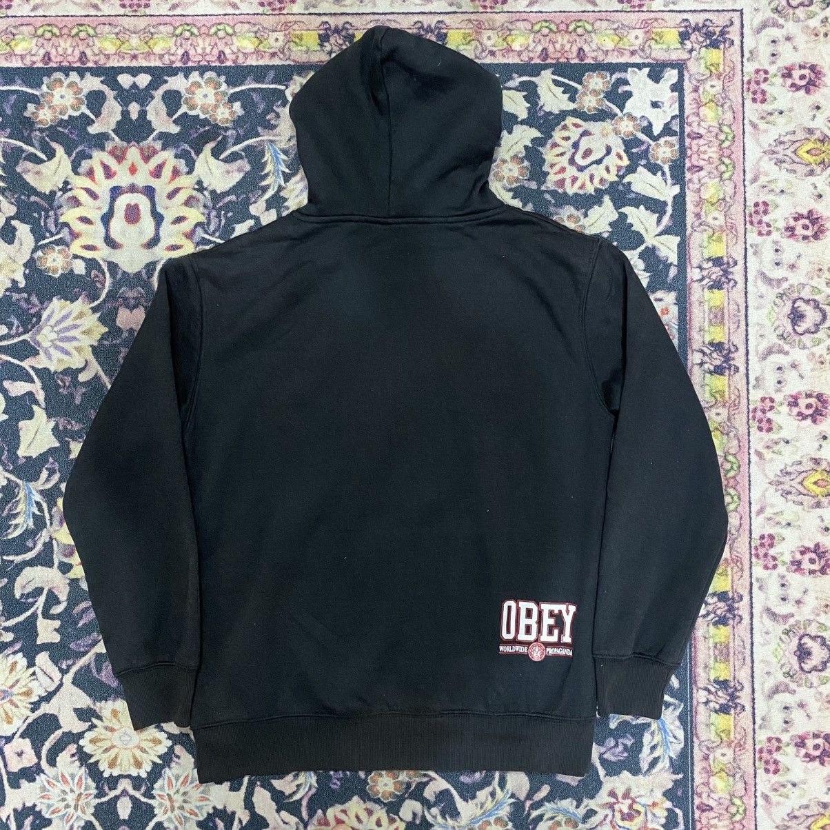 Obey Obey Box Logo Black Hoodie Size US M / EU 48-50 / 2 - 6 Thumbnail