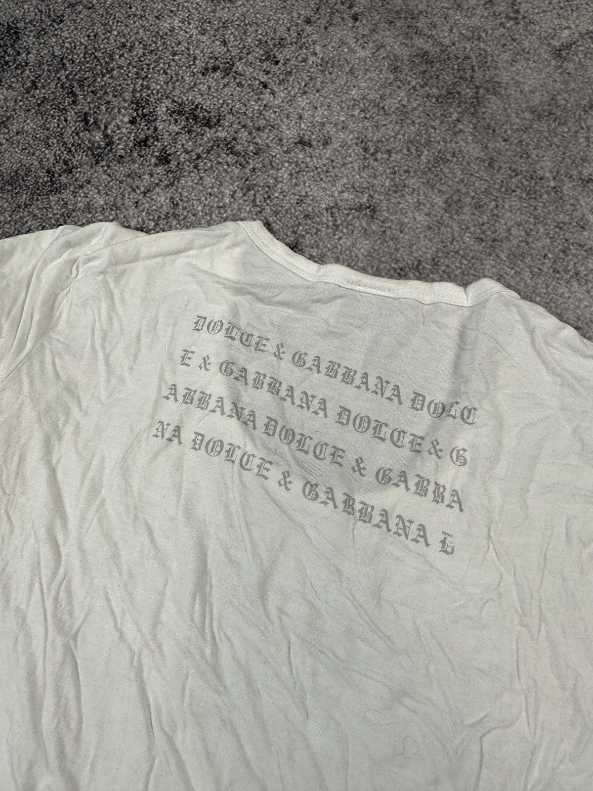 Dolce & Gabbana Y2K D&G Dolce&Gabbana T-shirt Streetwear Style USA Rare Hype Size S / US 4 / IT 40 - 6 Thumbnail