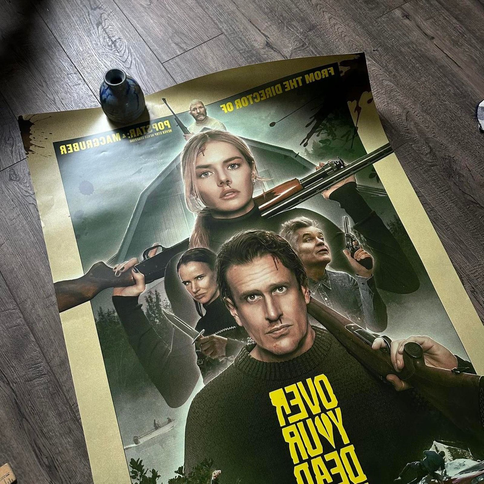 Other Over Your Dead Body Horror Official D/S Movie Promo Poster Size ONE SIZE - 2 Thumbnail