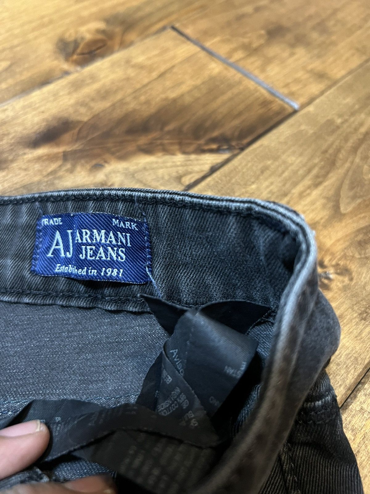 Armani Vintage Armani Skinny Jeans Size US 30 / EU 46 - 10 Thumbnail