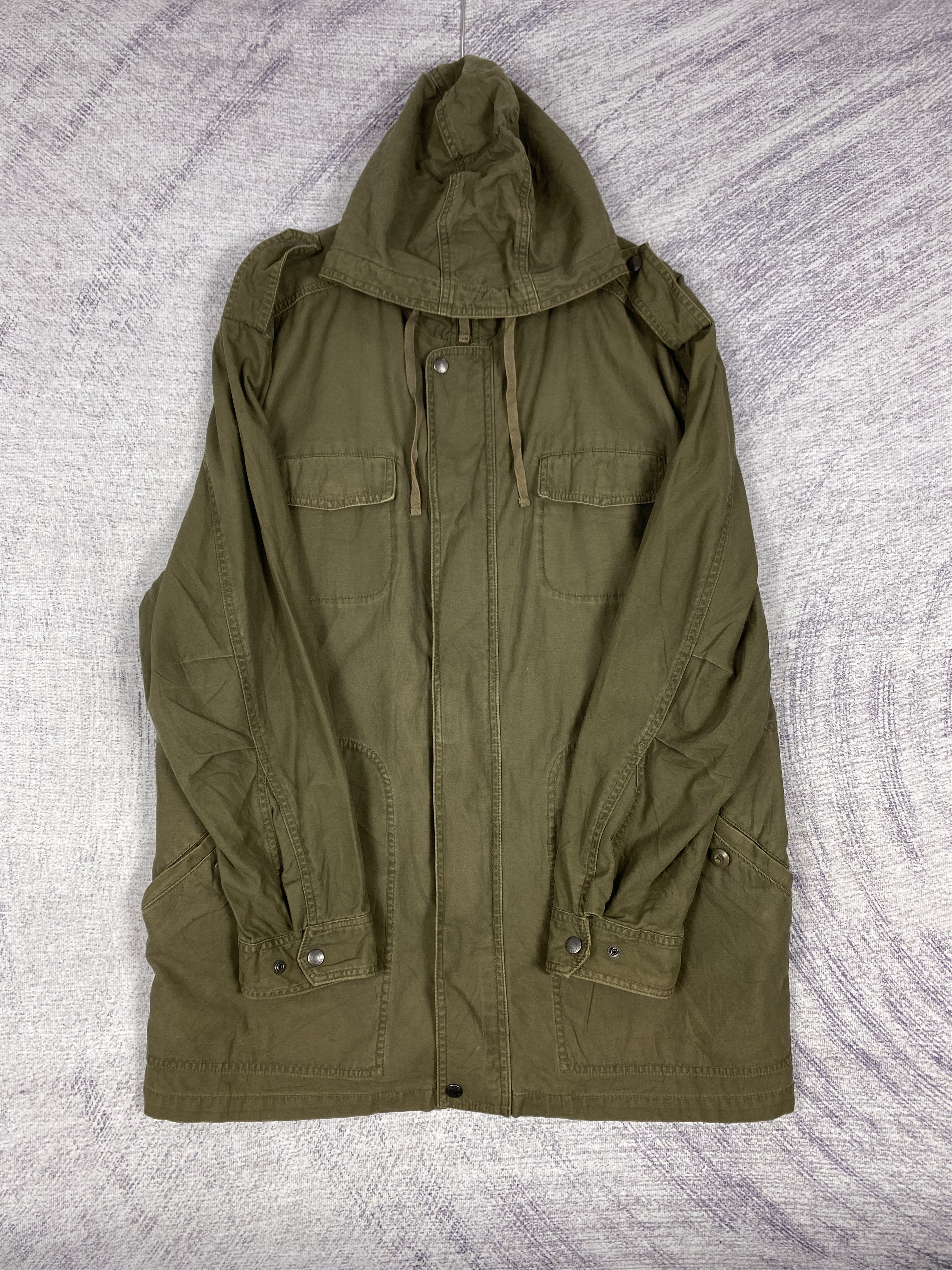 Converse Vintage Converse Hoodie Multi Pocket Plain Canvas Jacket Size US L / EU 52-54 / 3 - 5 Thumbnail