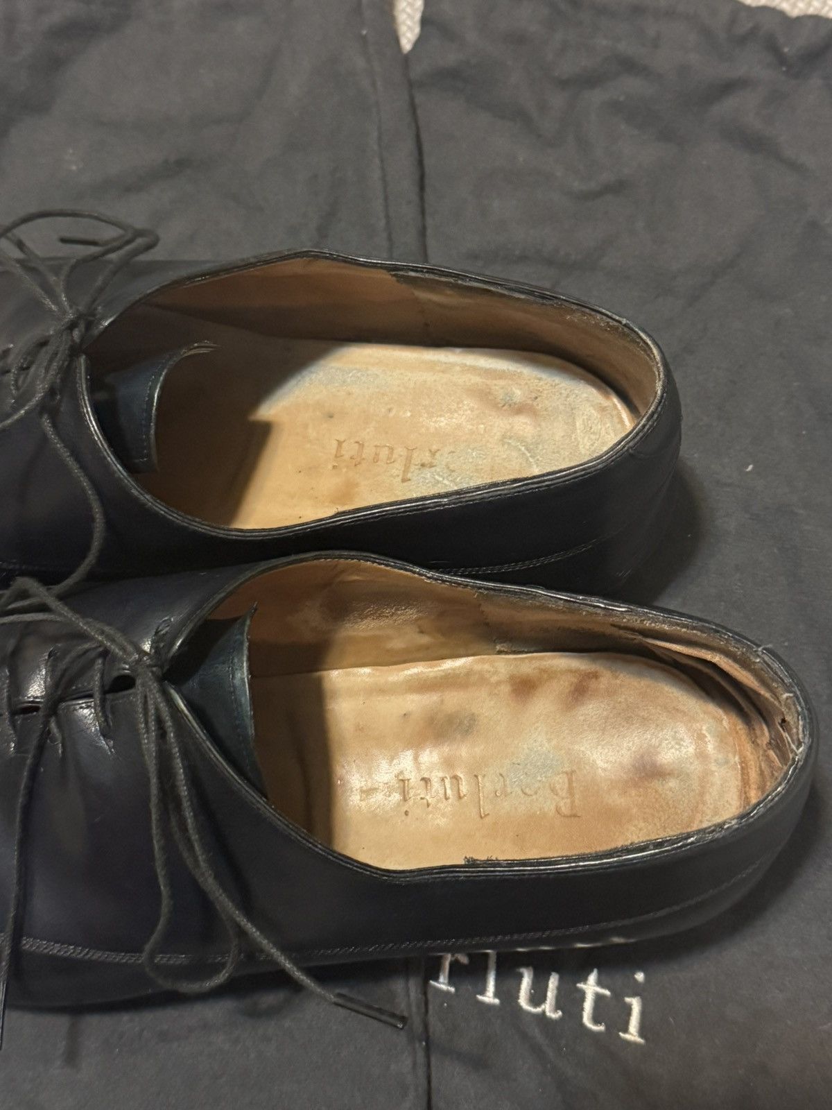 Berluti Deep Navy Wholecut Berluti Shoes Size US 9 / EU 42 - 10 Thumbnail